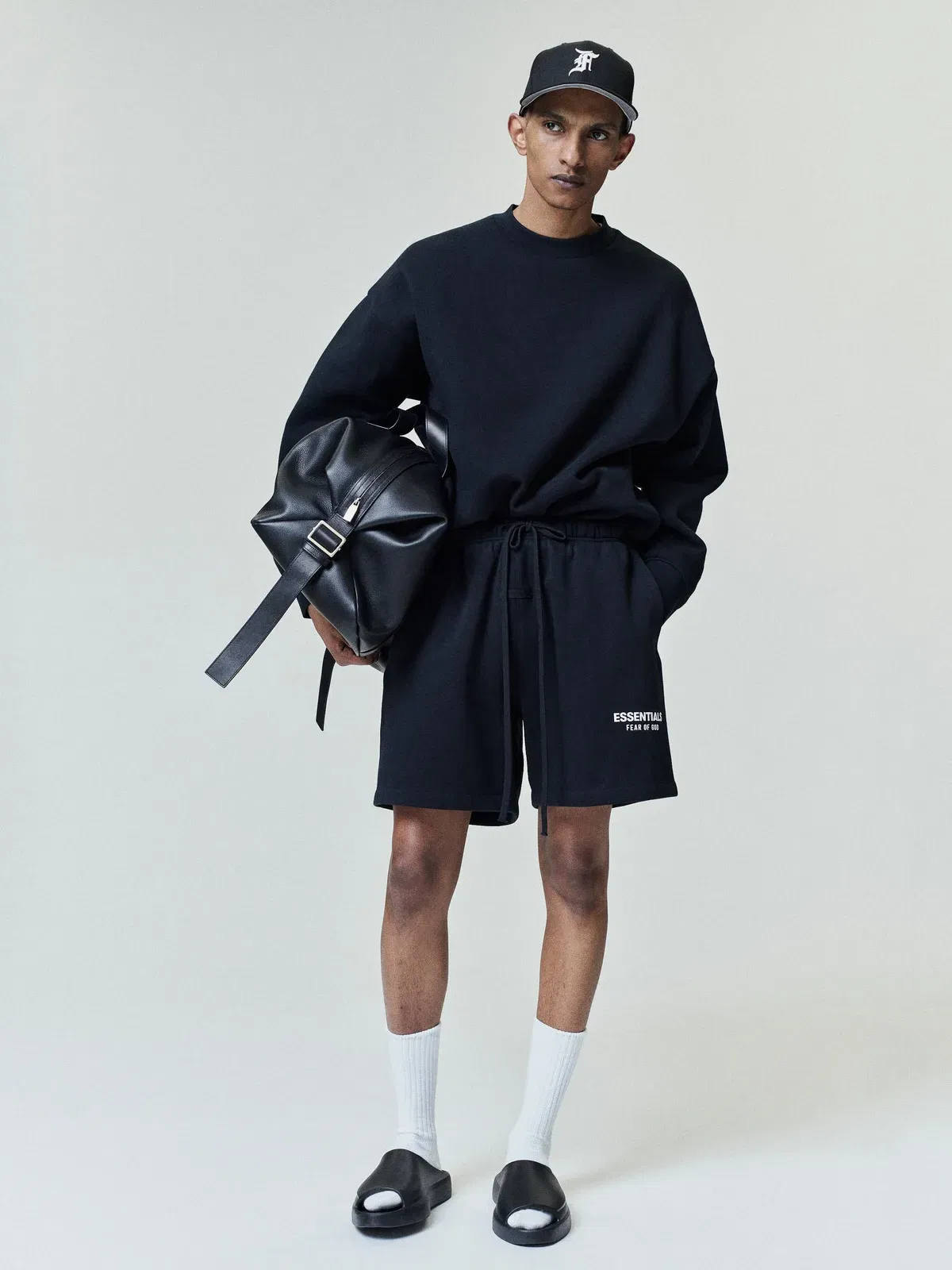 Essentials Essentials Ss26 Classic Sweatshort Vintage Black