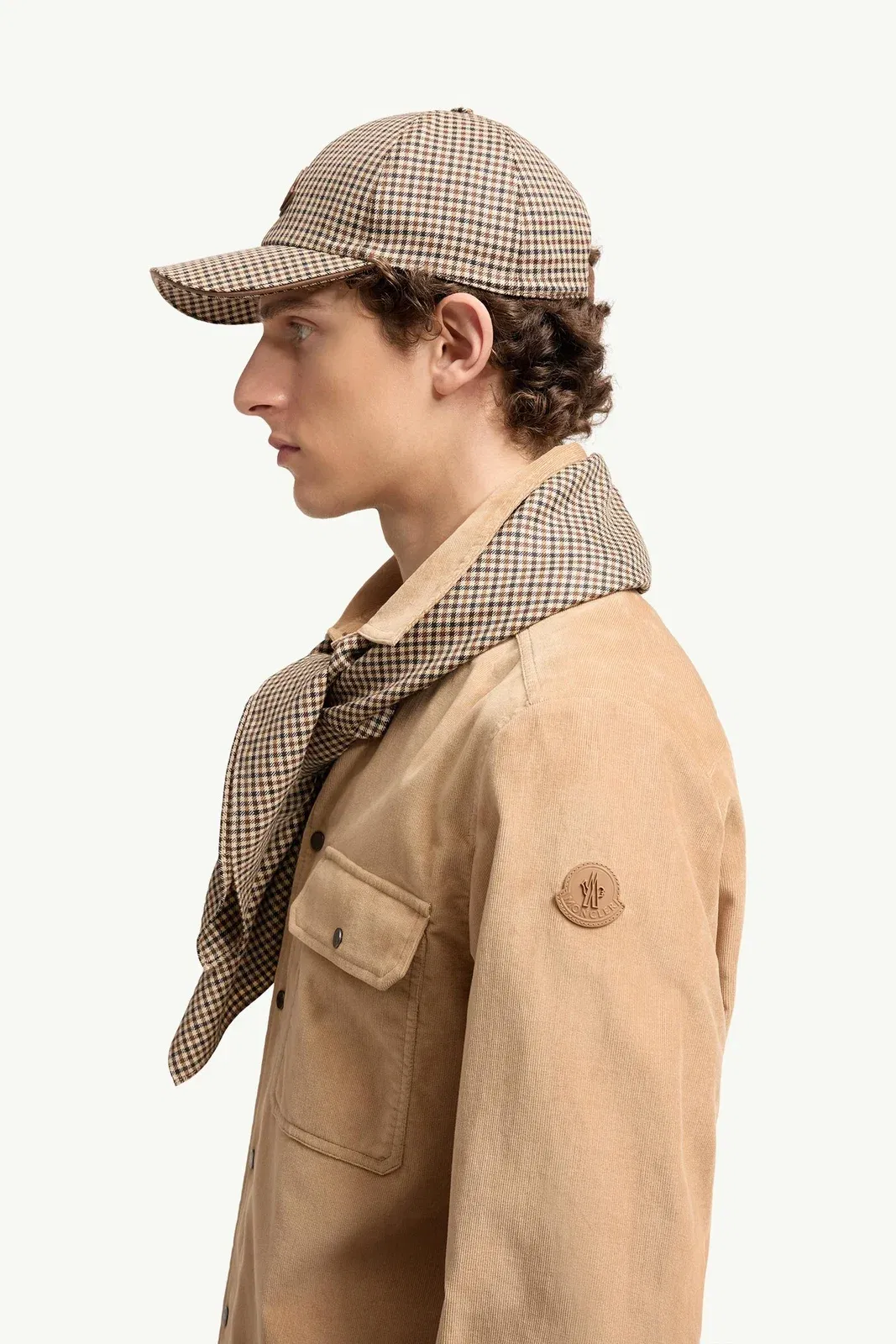 Moncler Corduroy Shirt Beige Beige