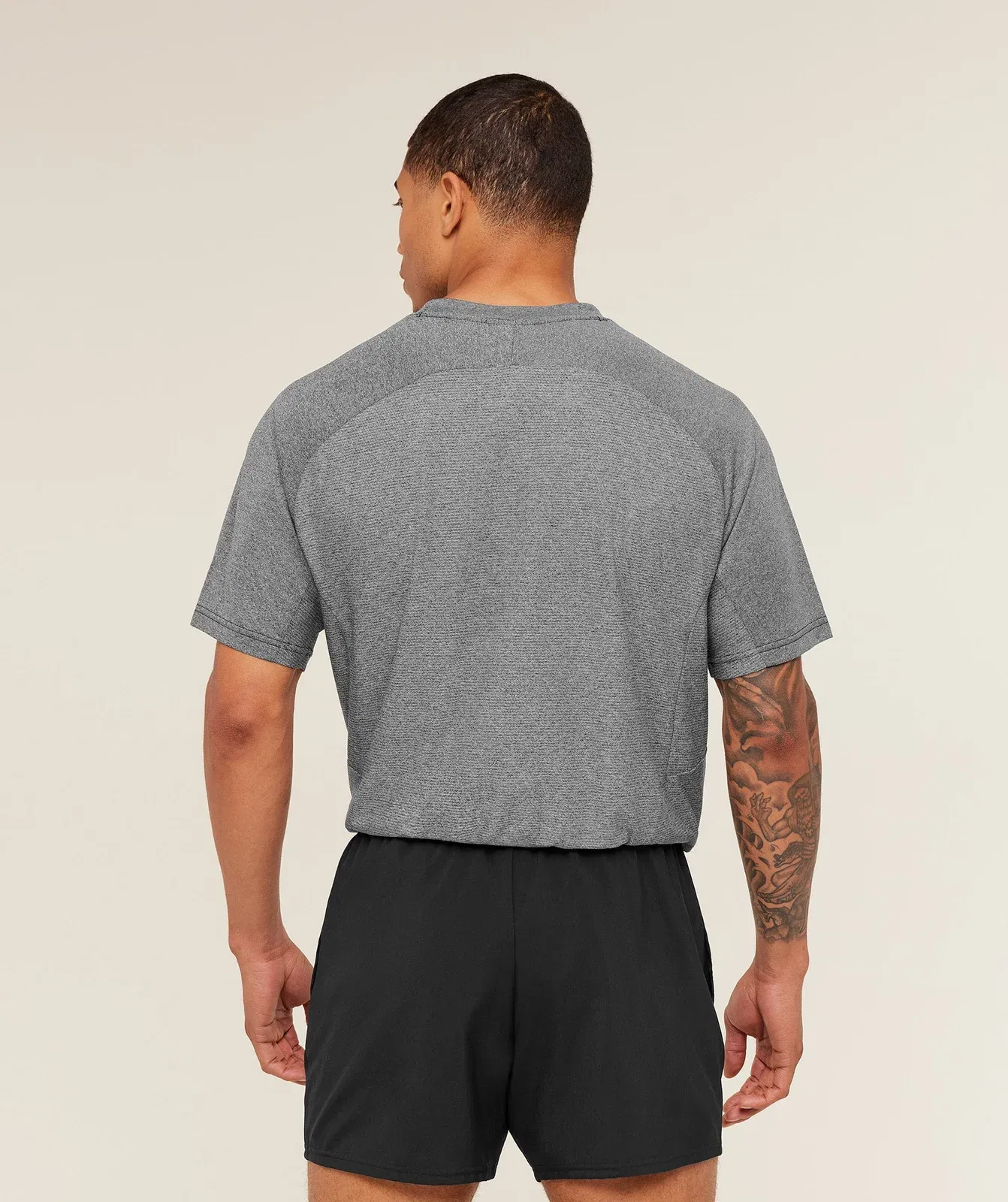 Gymshark Weekend T-Shirt - Black/Onyx Grey