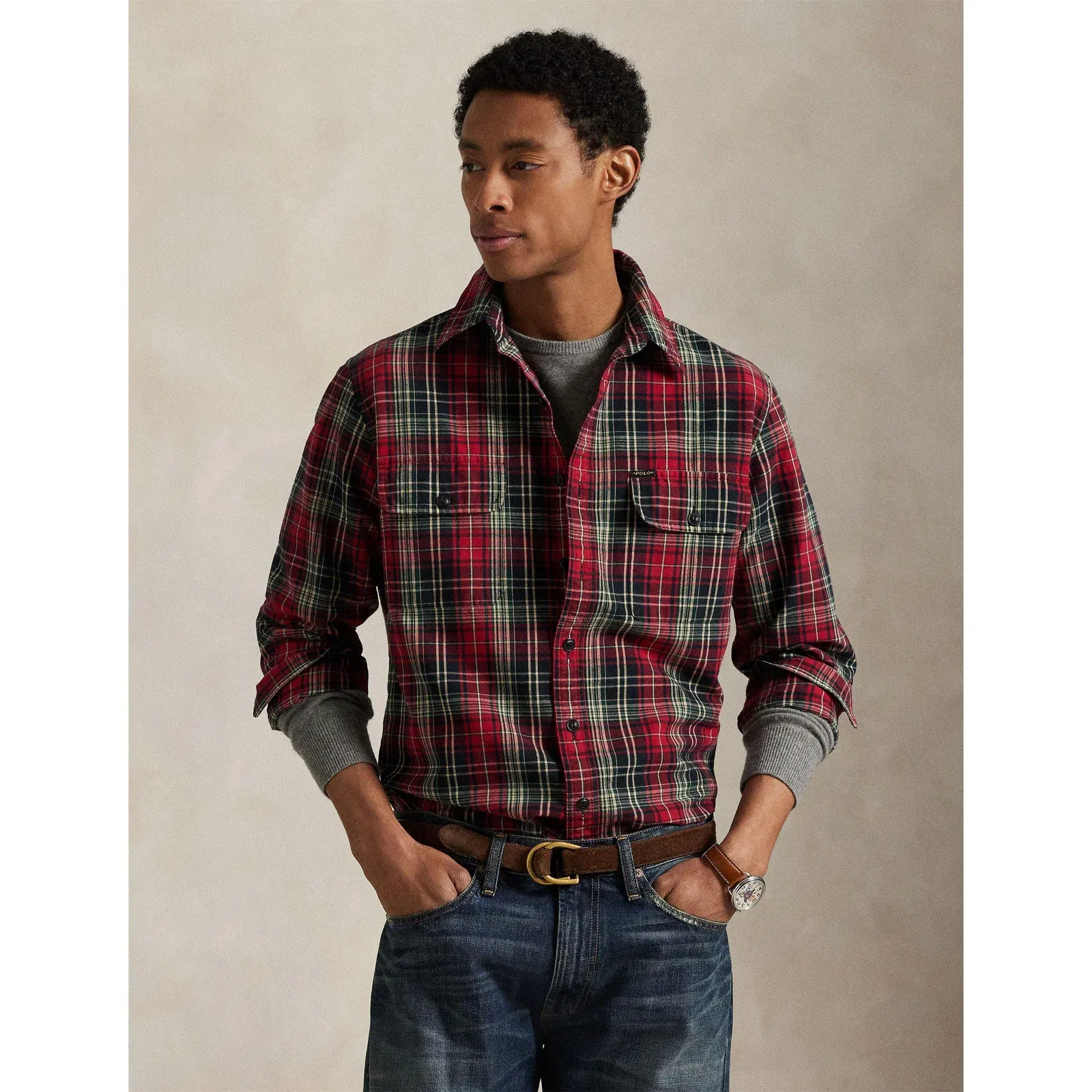 Long Sleeve Flannel Shirt