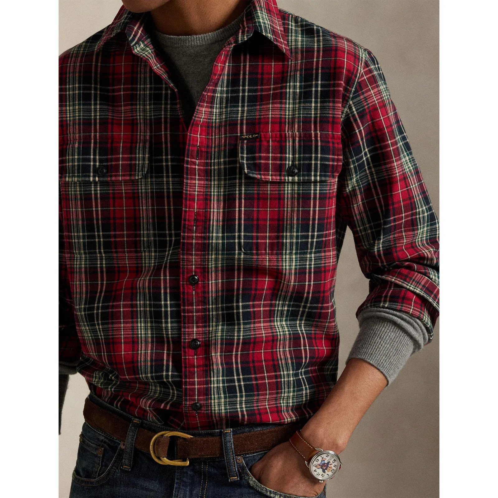 Long Sleeve Flannel Shirt