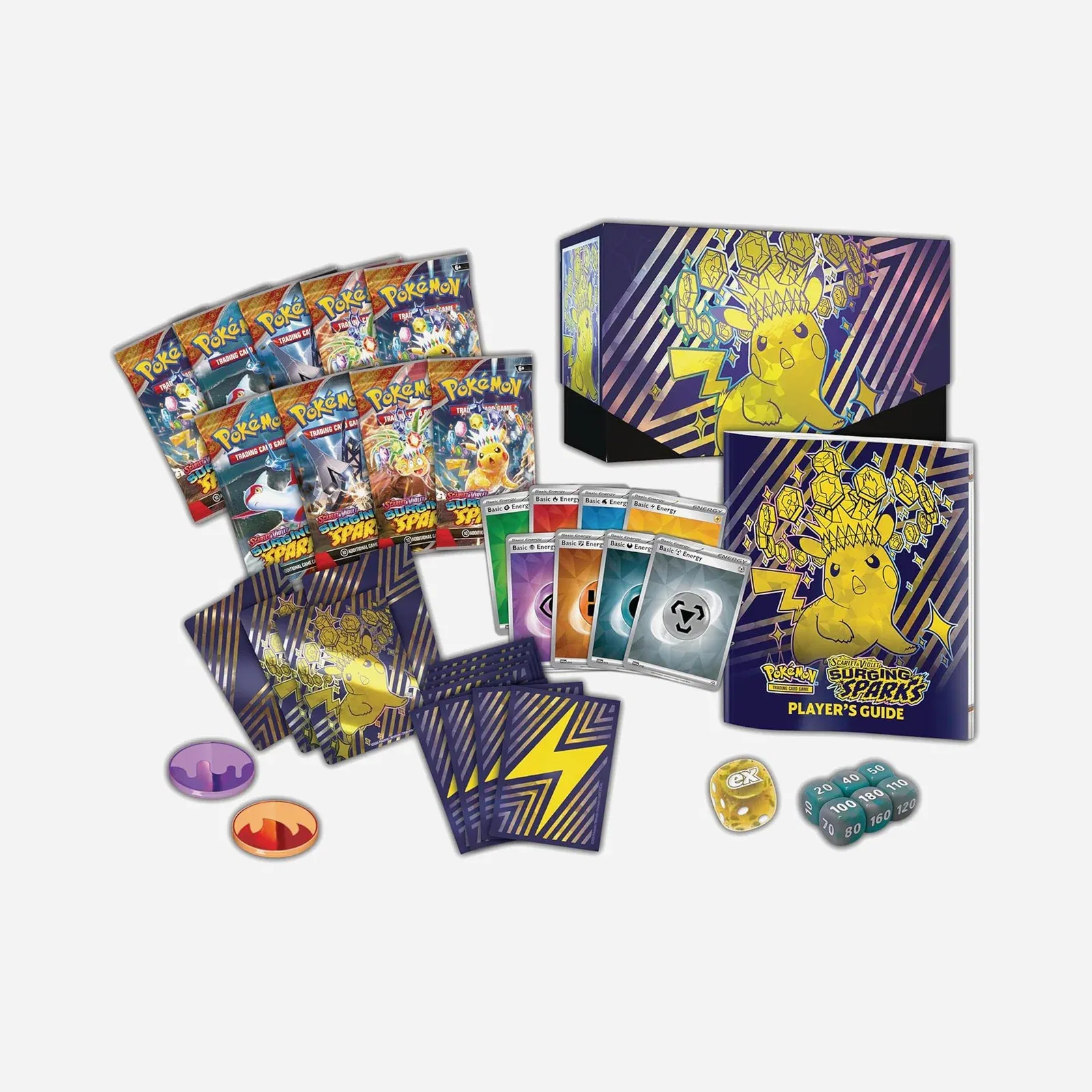 Pokemon Scarlet & Violet Surging Sparks Elite Trainer Box