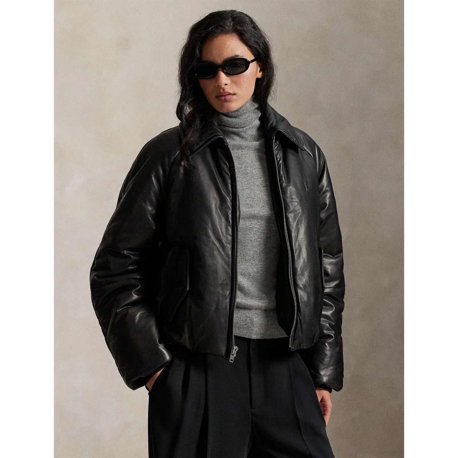 Bomber Leather Jacket