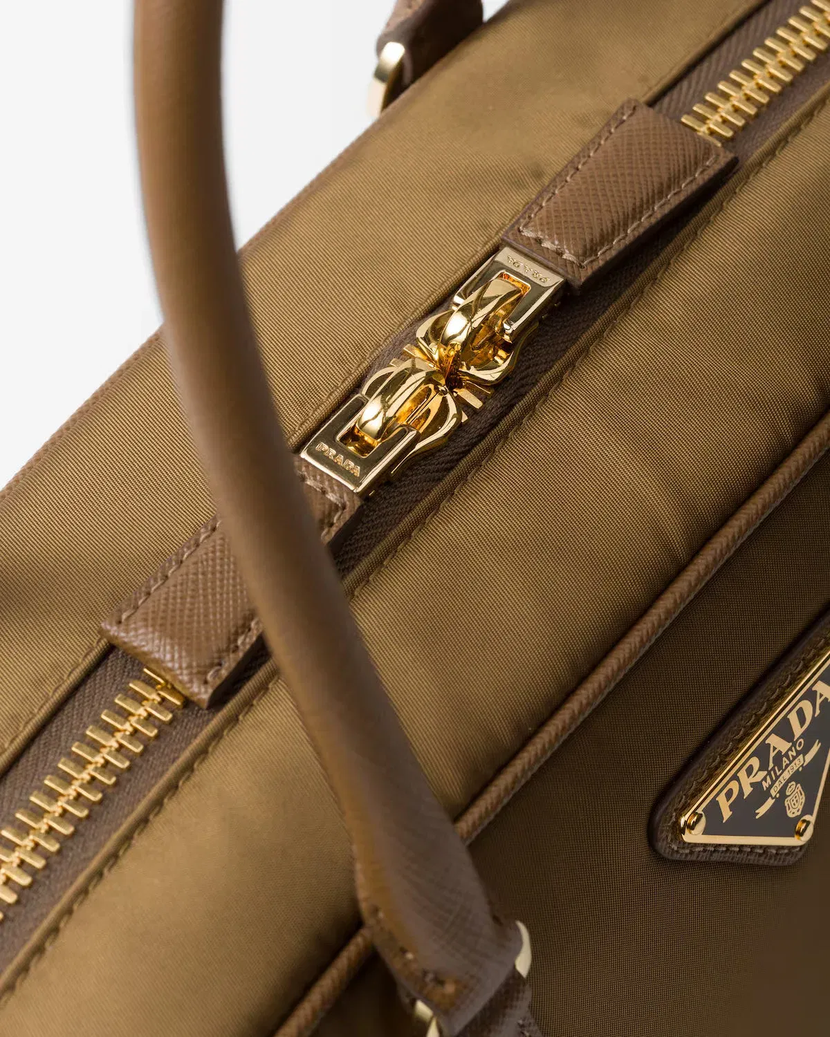Prada Re-Edition 1978 medium Re-Nylon and Saffiano leather two-handle bag