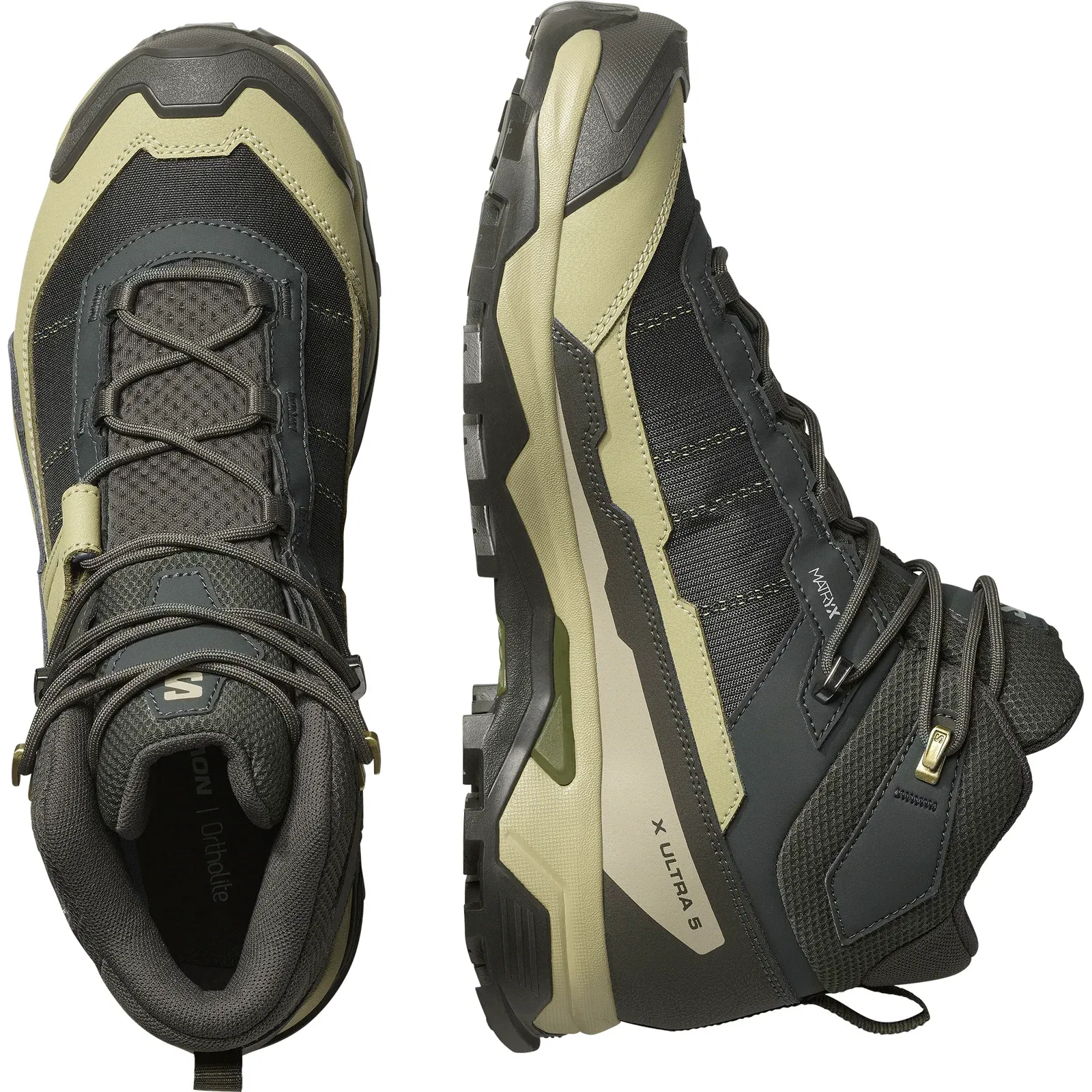 Salomon X Ultra 5 Mid Gore-Tex Hiking & Backpacking Shoes Peat