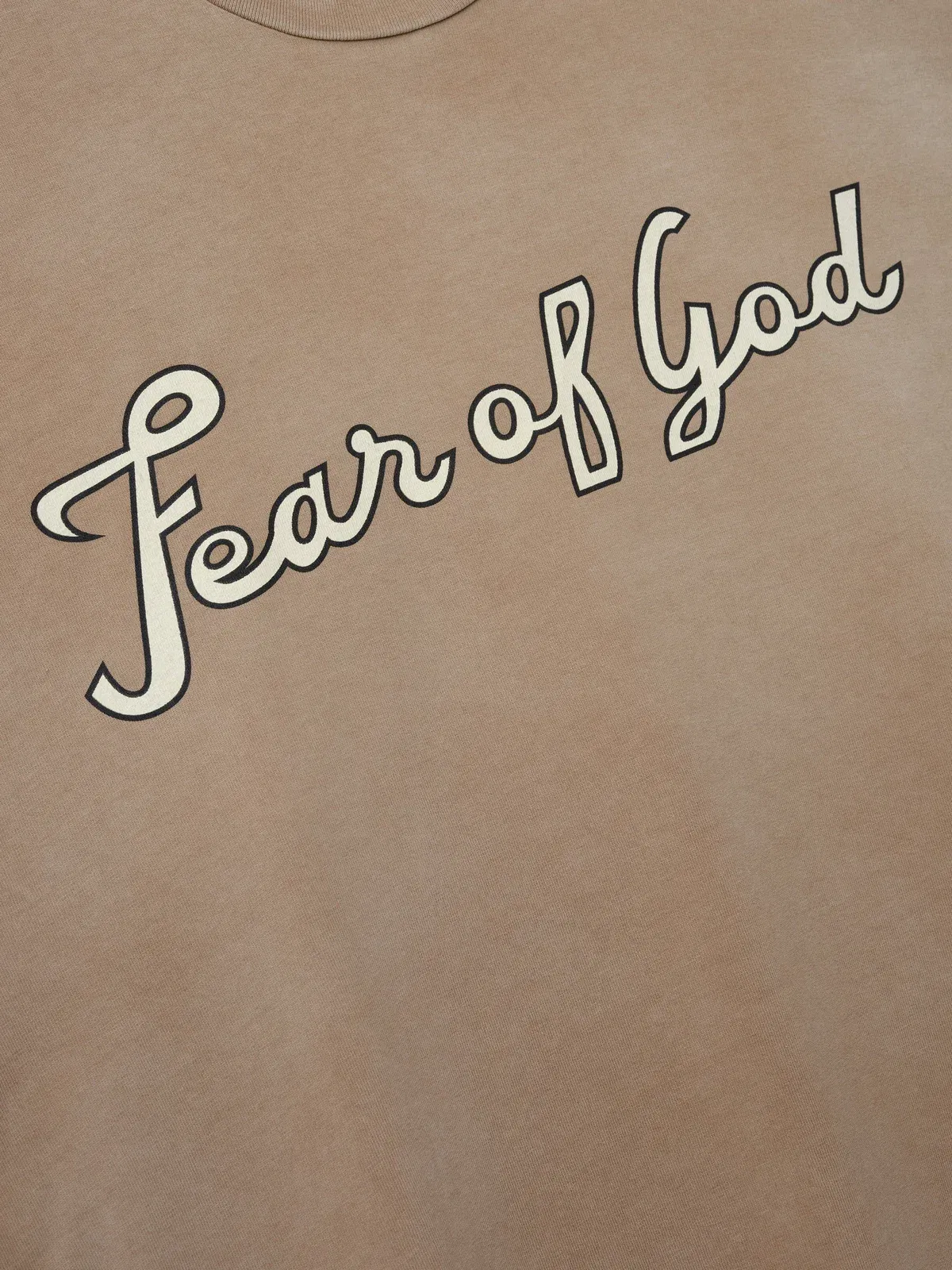 Essentials Fg 9 Long Sleeve T-Shirt Dune Pearl