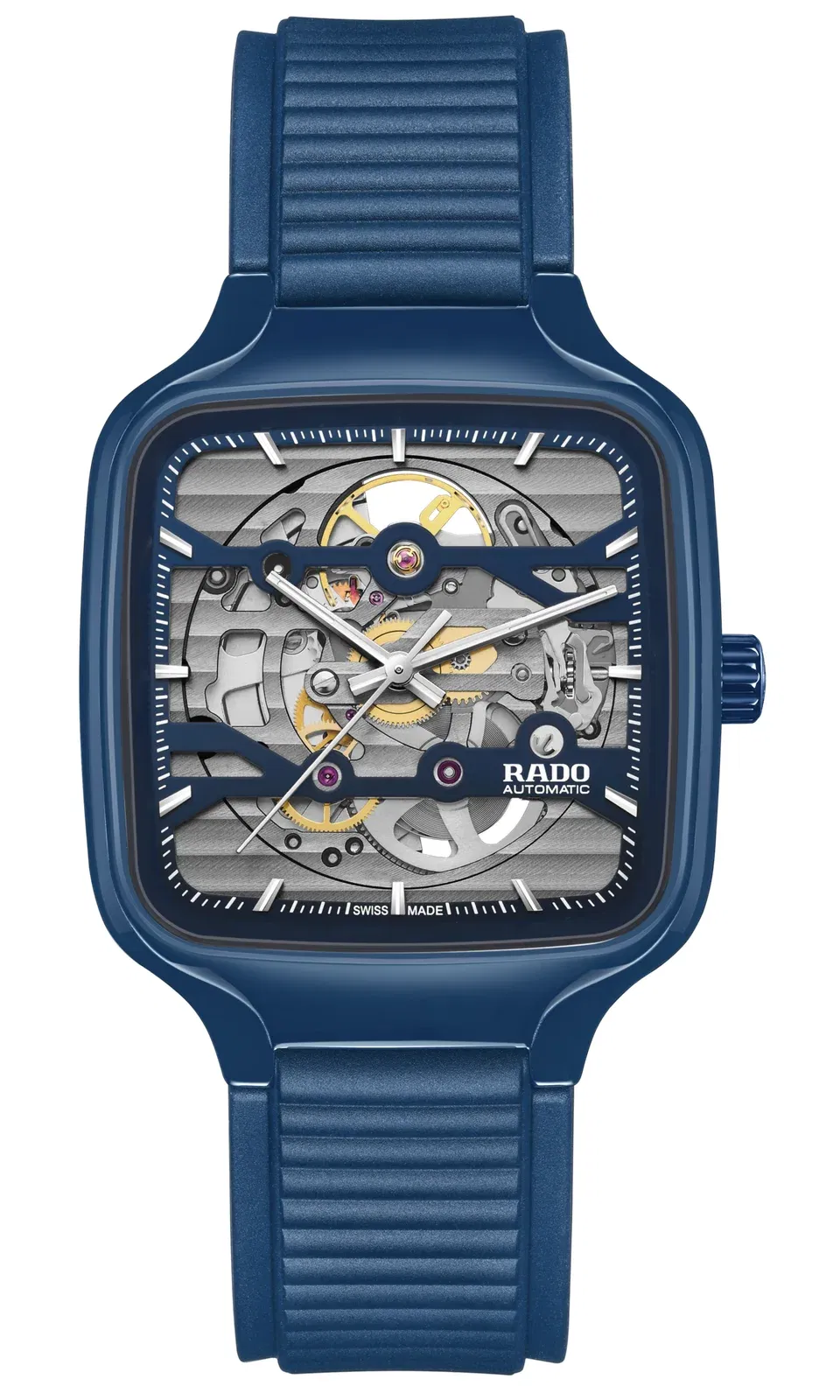 Rado True Square Automatic Skeleton Blue r27178205