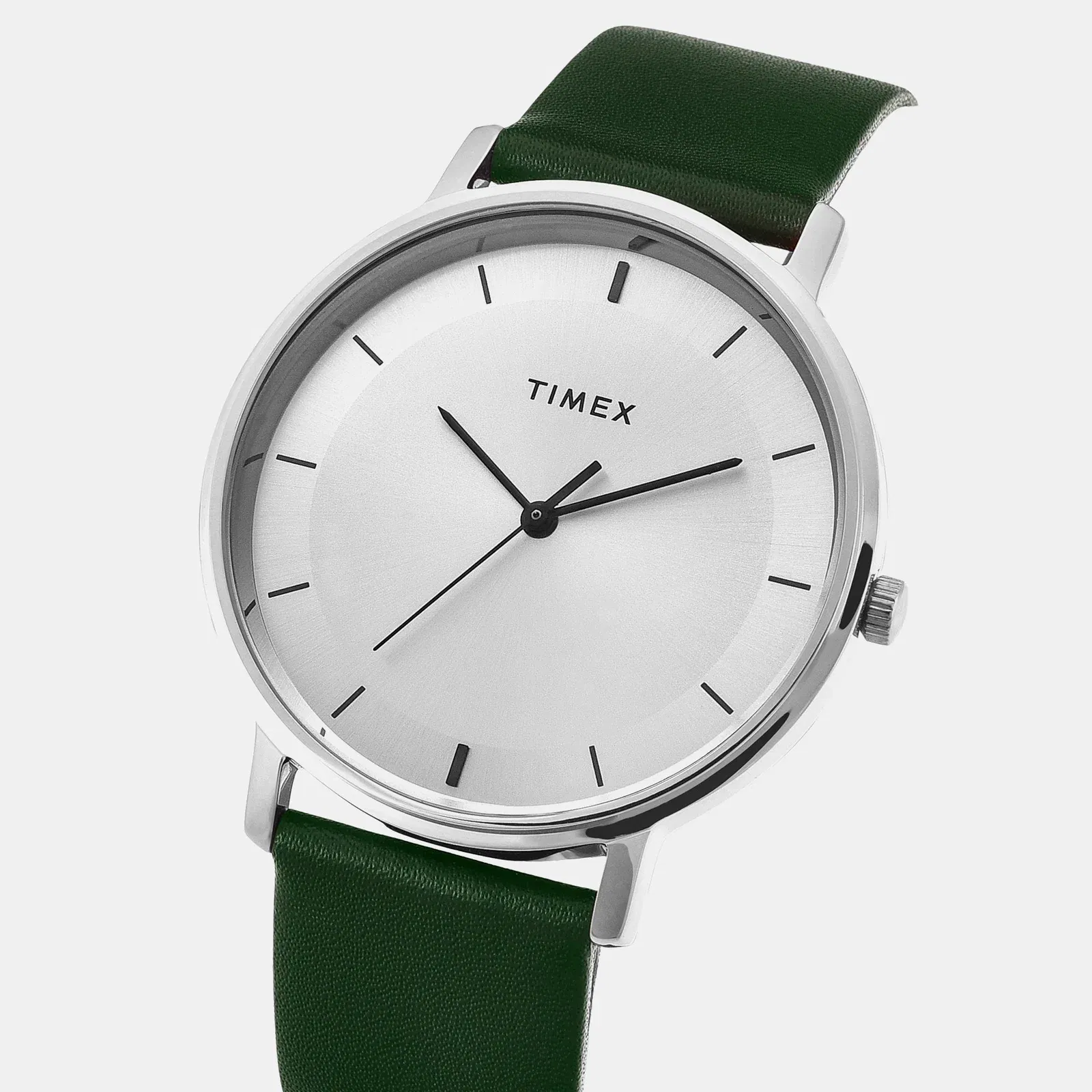 Timex Trendline Men Quartz Dial Analog Leather Watch Tw0Tg8013