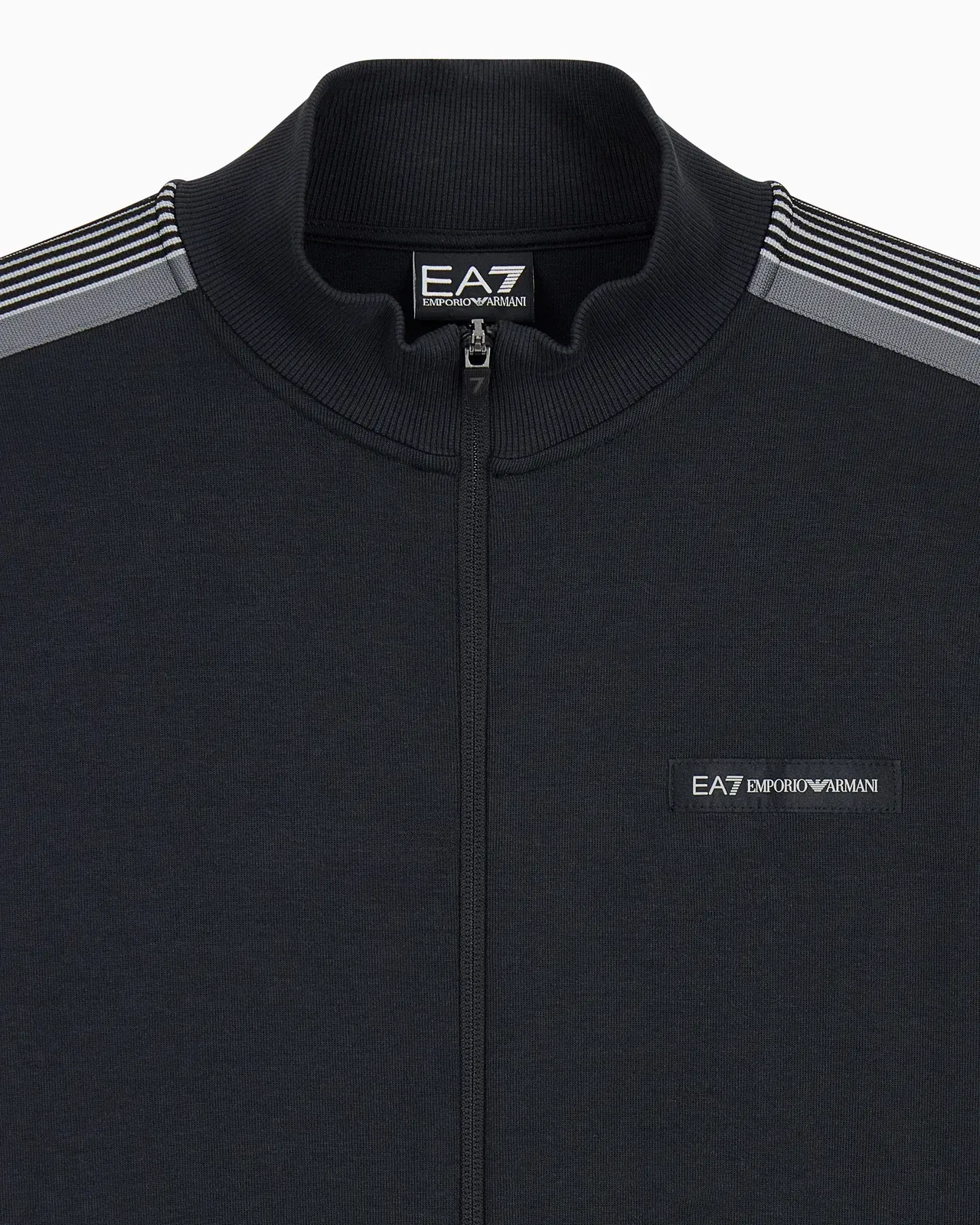 EA7 Tracksuit Logo Series in regular fit cotton jersey