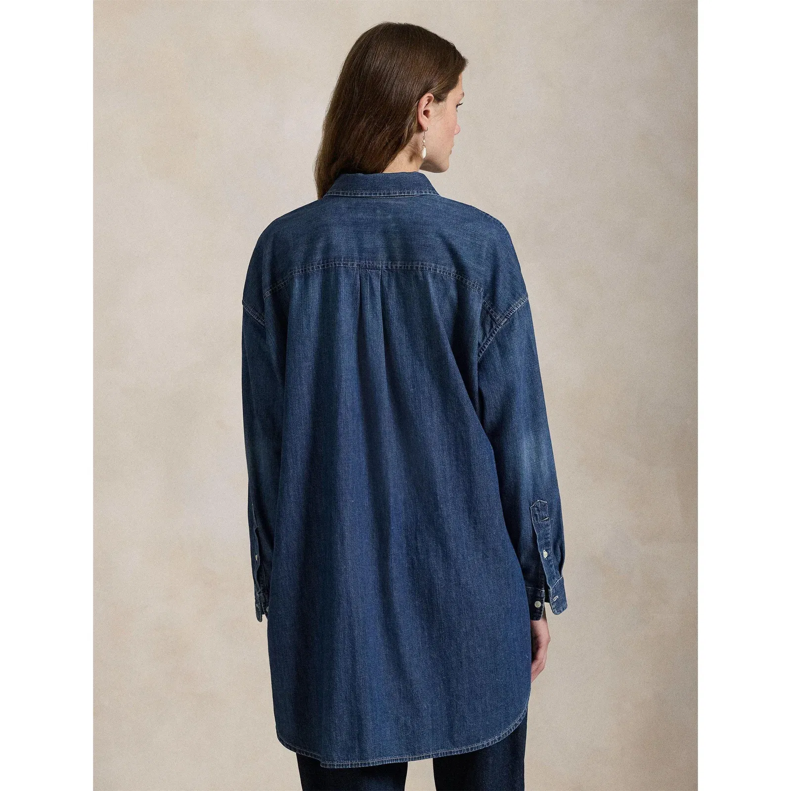 Oversized Denim Shirt