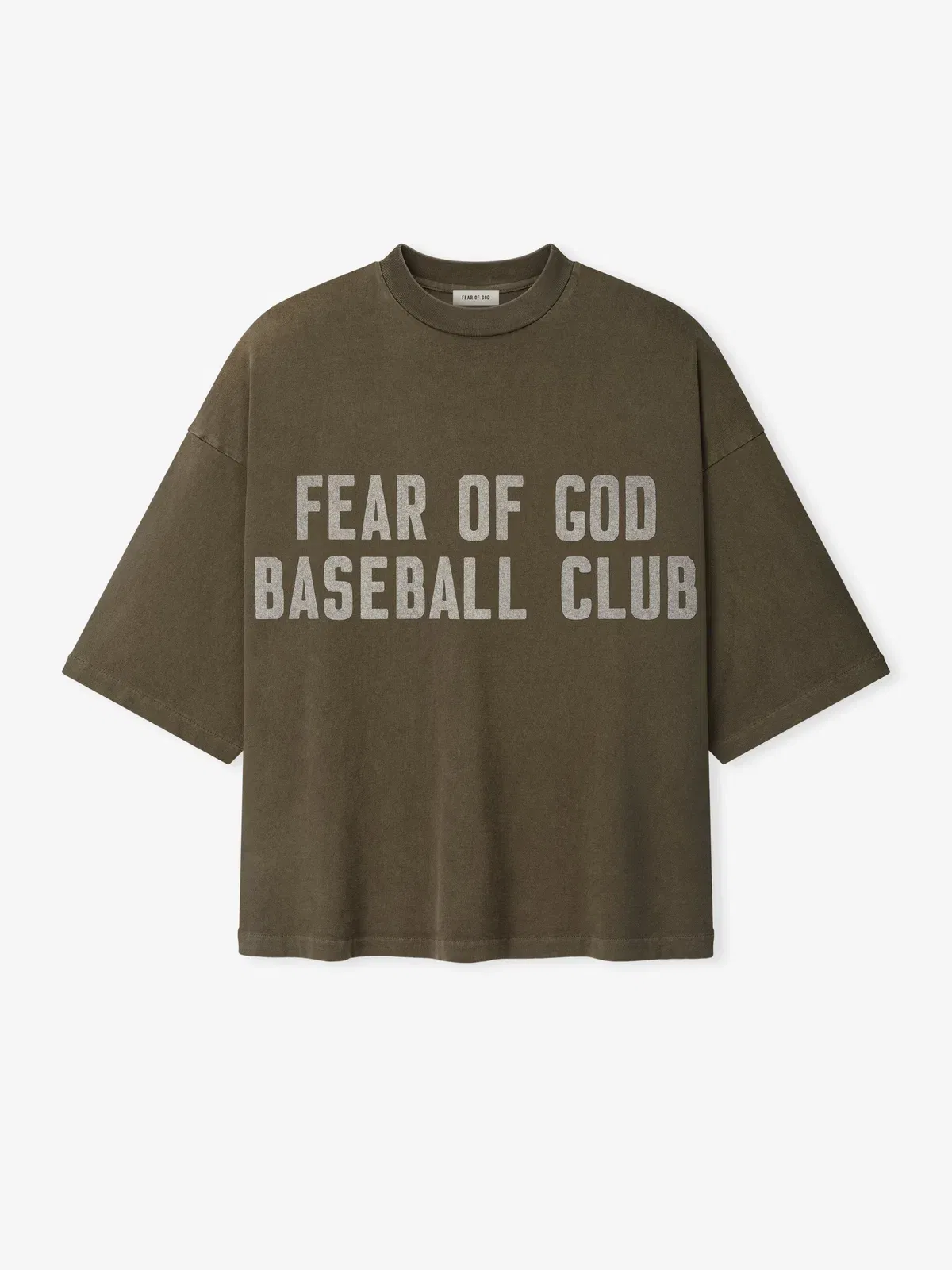 Essentials Baseball Club T-Shirt Faded Brown
