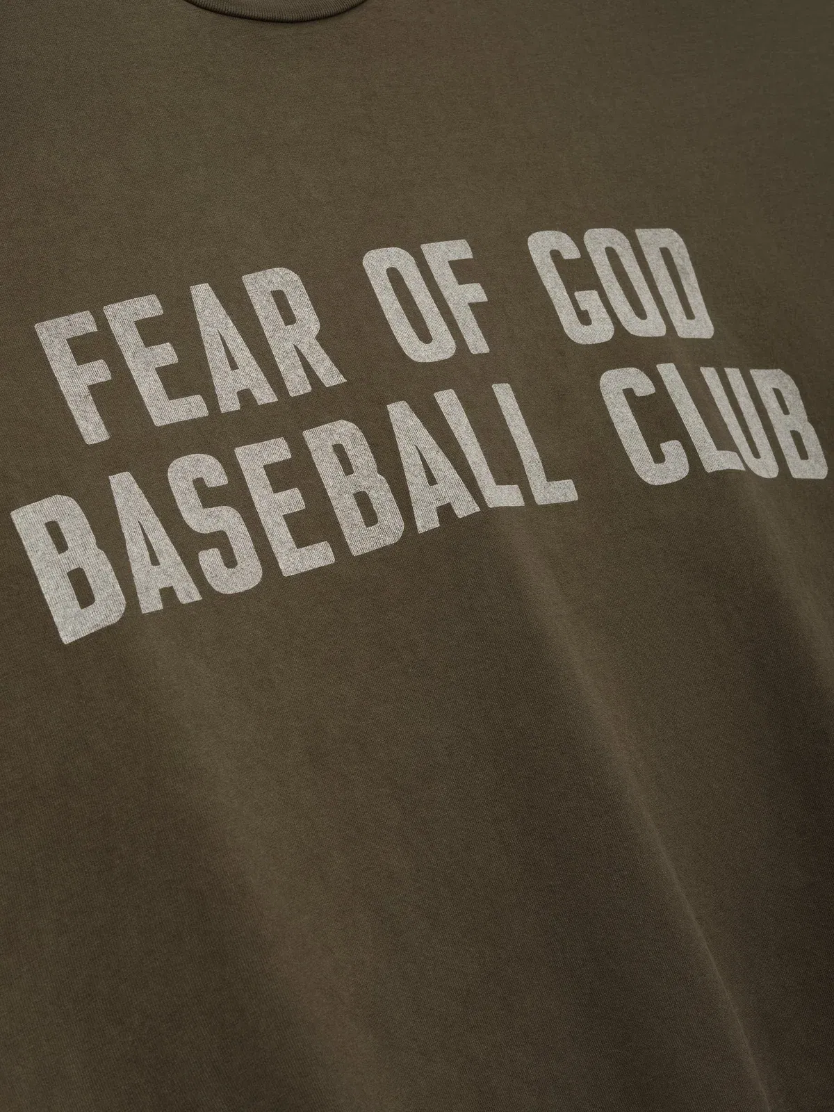 Essentials Baseball Club T-Shirt Faded Brown