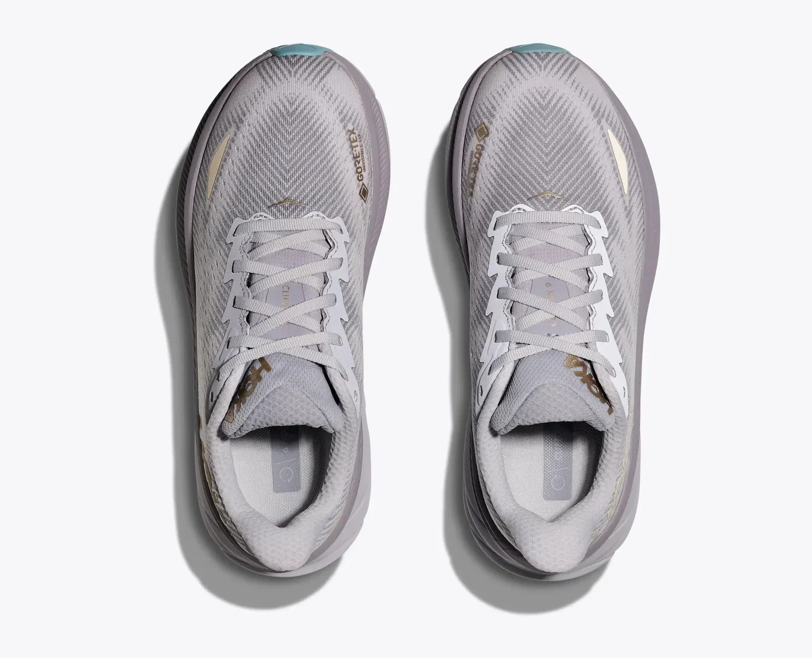 Hoka Women'S Clifton 9 Gtx Foggy Grey Ash Grey