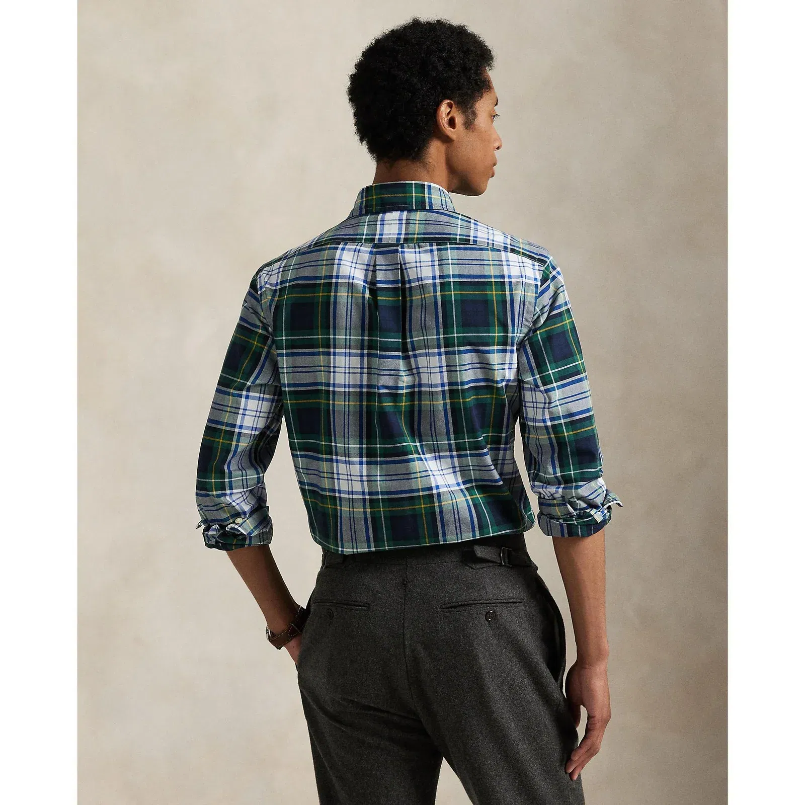 Check Oxford Long Sleeve Shirt