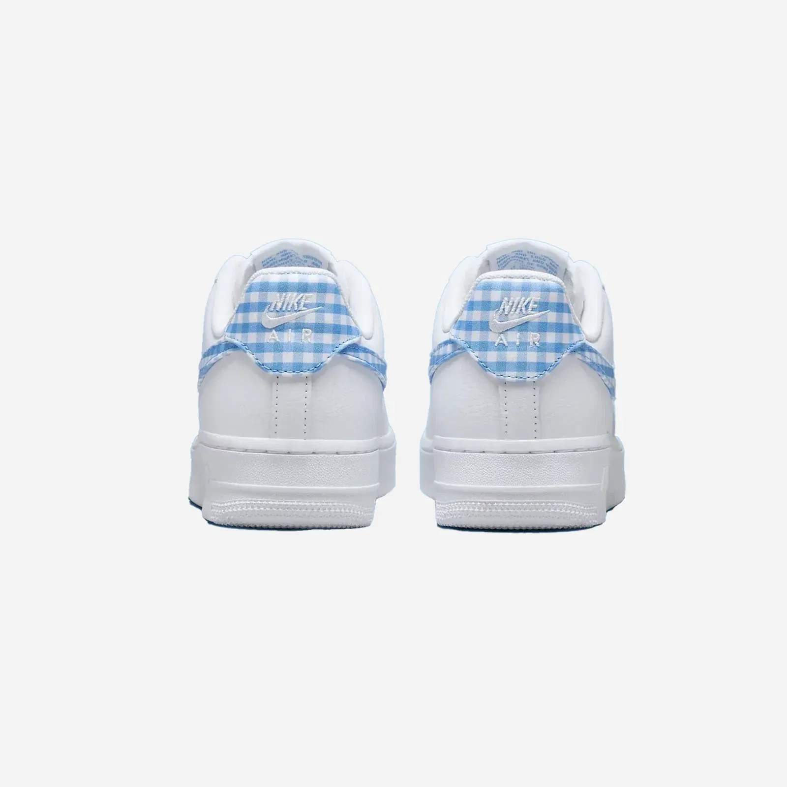Nike Air Force 1 Low '07 Essential White University Blue Gingham