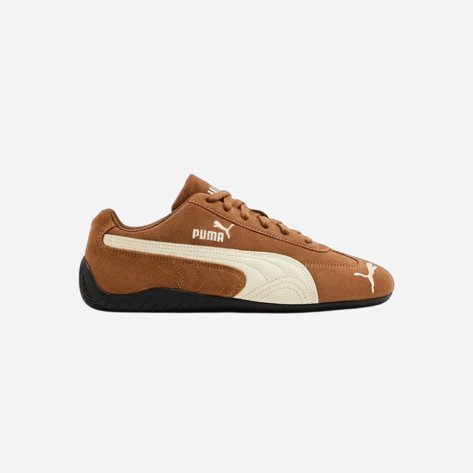 Puma Speedcat Archive Haute Coffee Frosted Ivory Frosted Ivory Tongue Logo