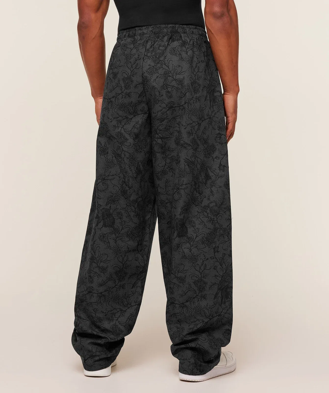 Gymshark Straight Leg Pumper Pants - Black/Onyx Grey