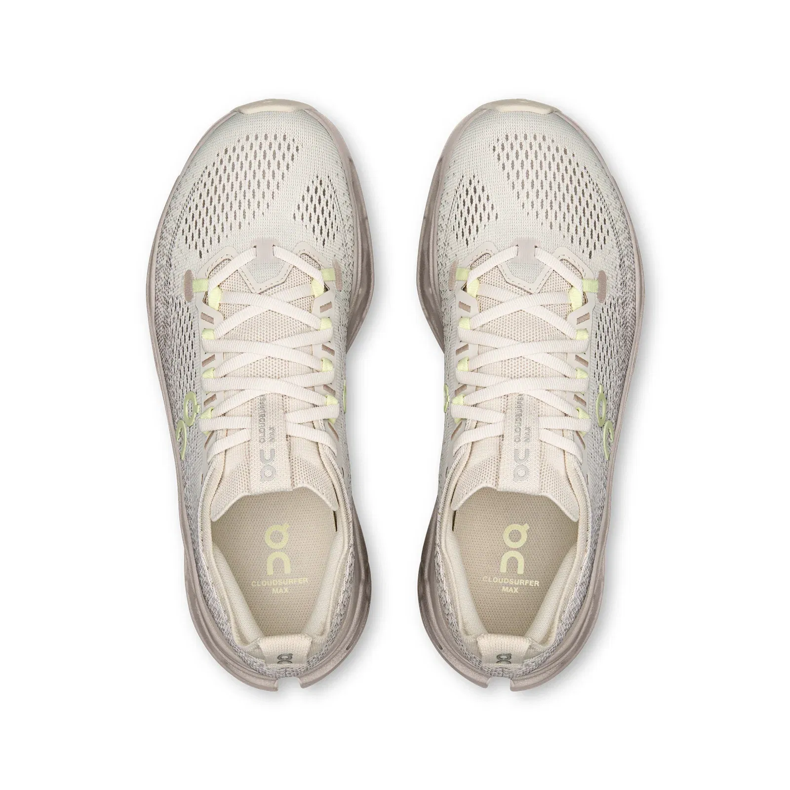 On Cloudsurfer Max Pelican Limelight (Women'S)