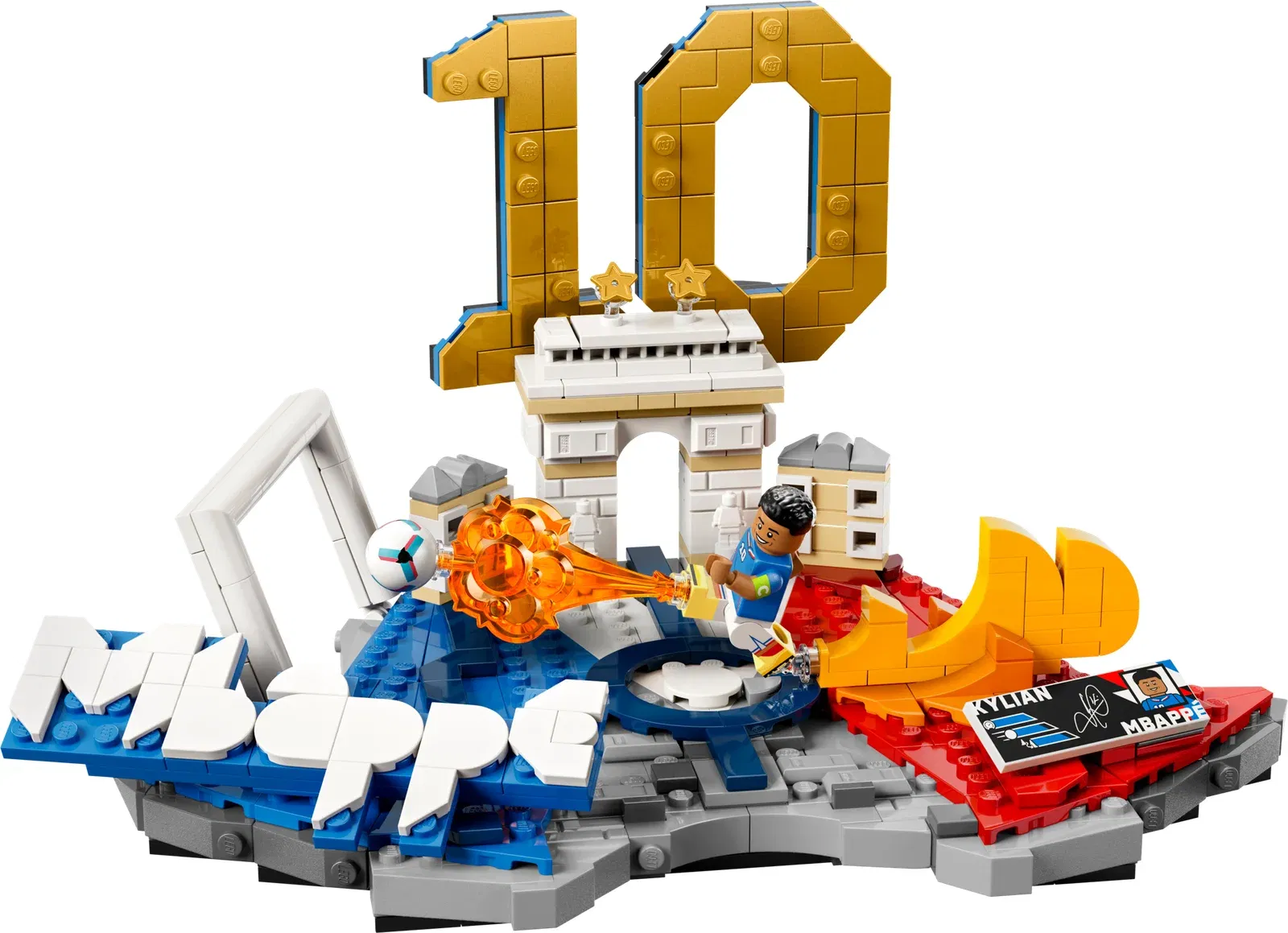 Lego Kylian Mbapp Soccer Highlights