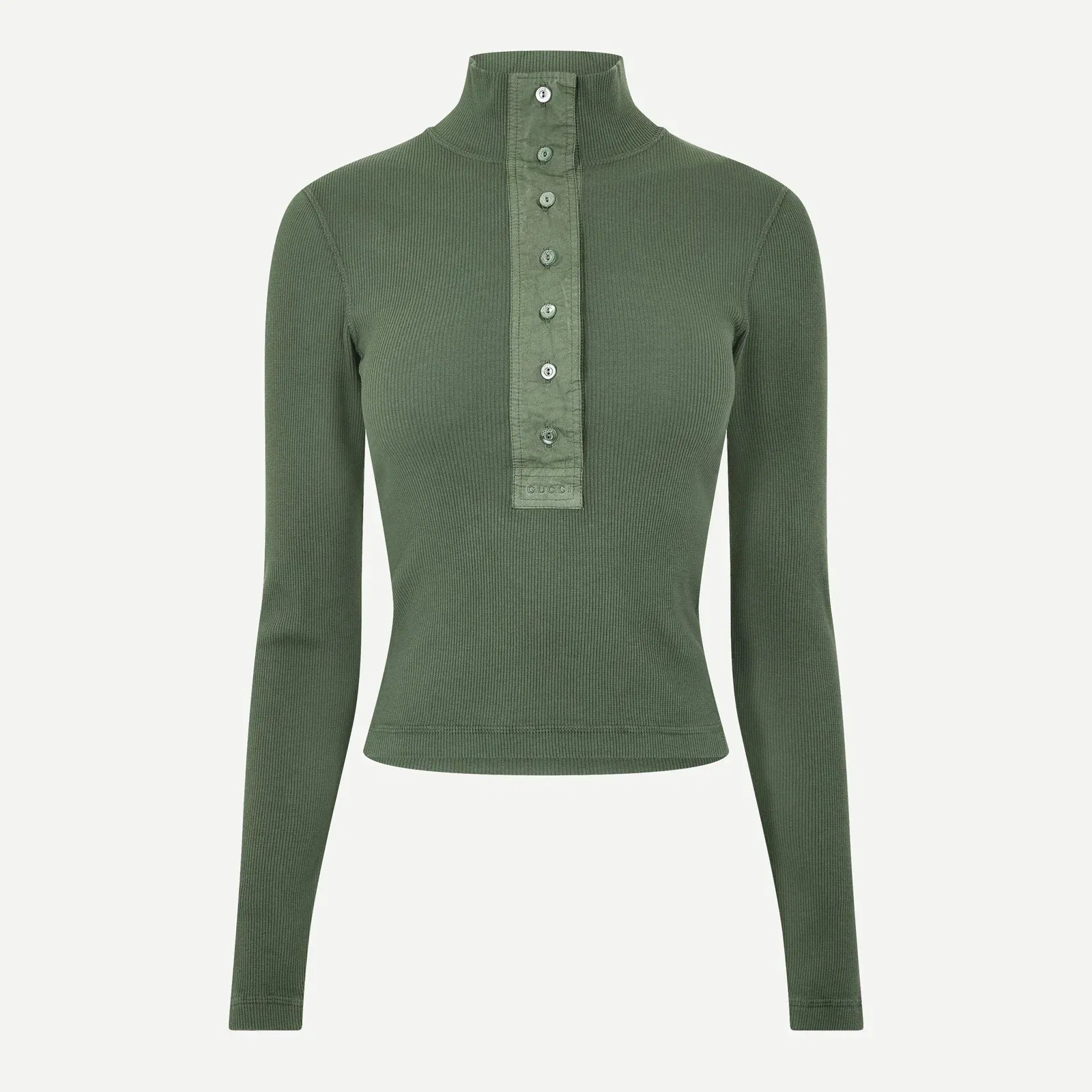 Rib Long Sleeve T-Shirt