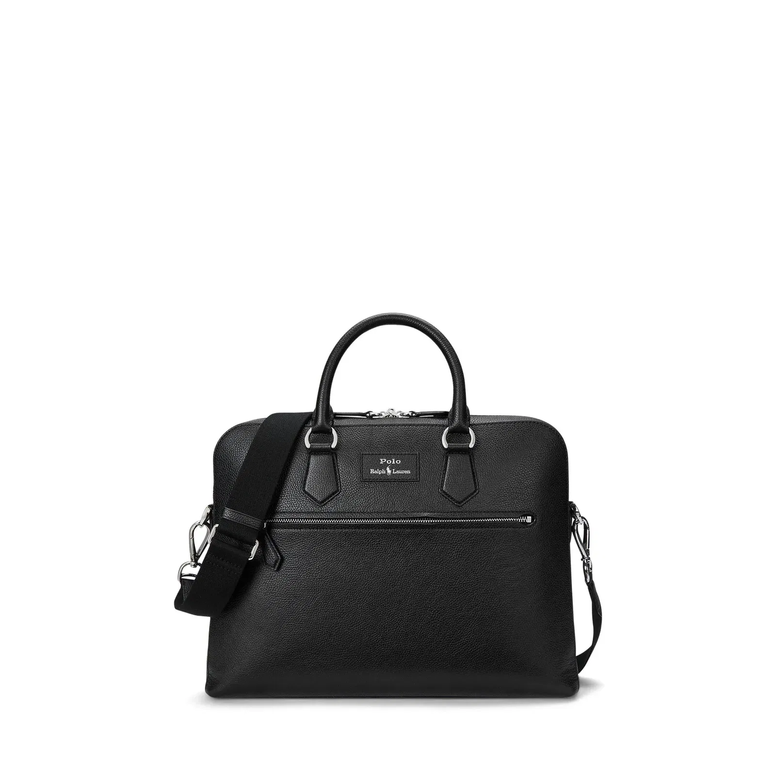 Pebble Leather Commuter Laptop Bag