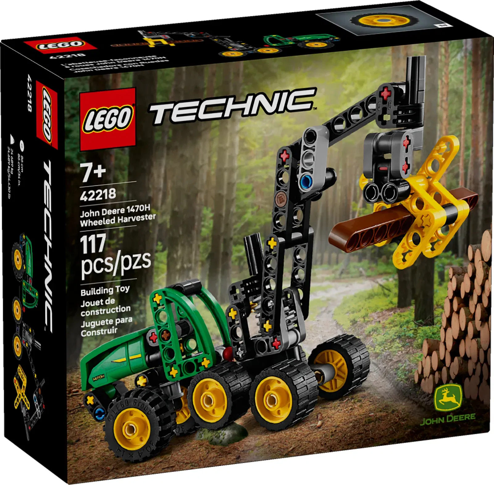 Lego John Deere 1470H Wheeled Harvester