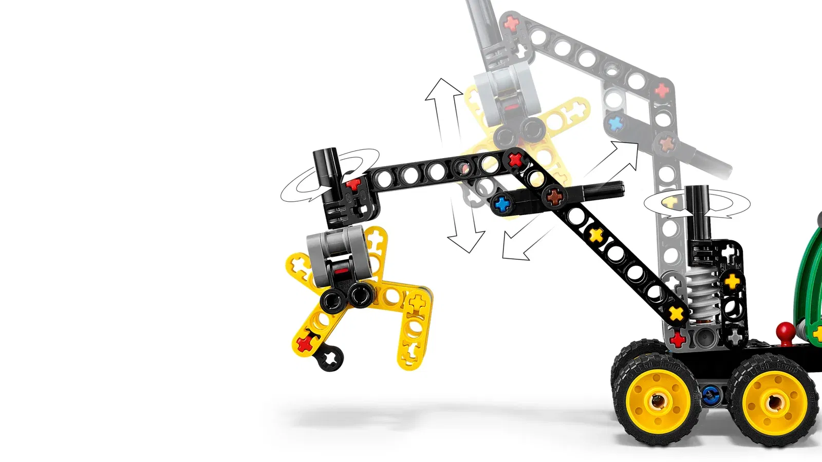 Lego John Deere 1470H Wheeled Harvester