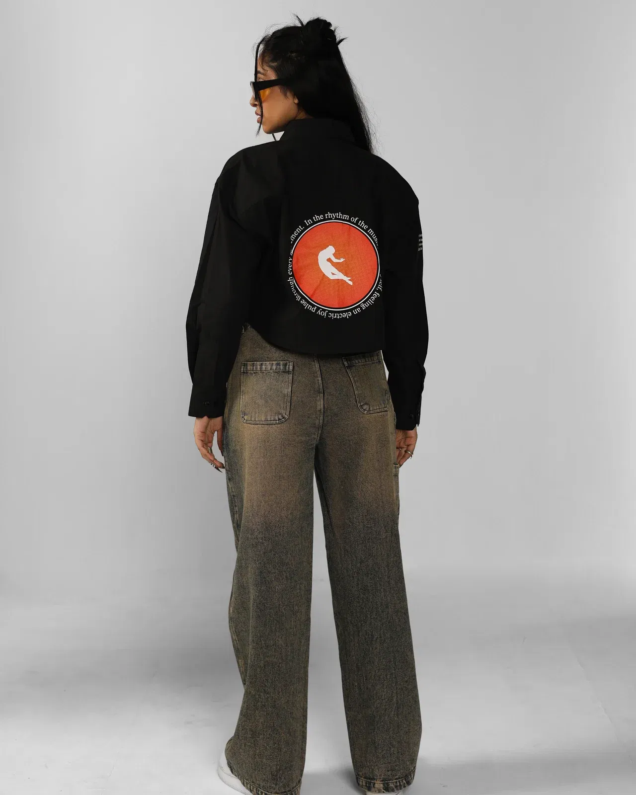 ECSTATIC DANCE WOMEN CROPPED SHIRT