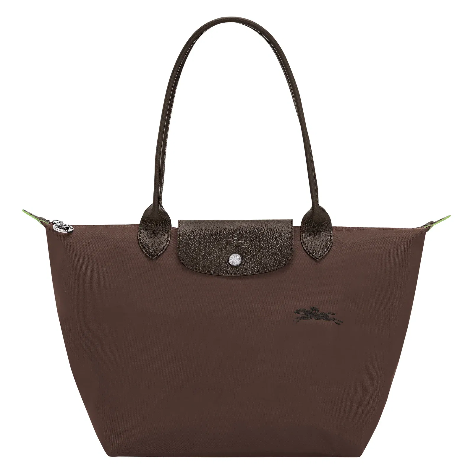 Longchamp Le Pliage Green M Tote bag Mocha