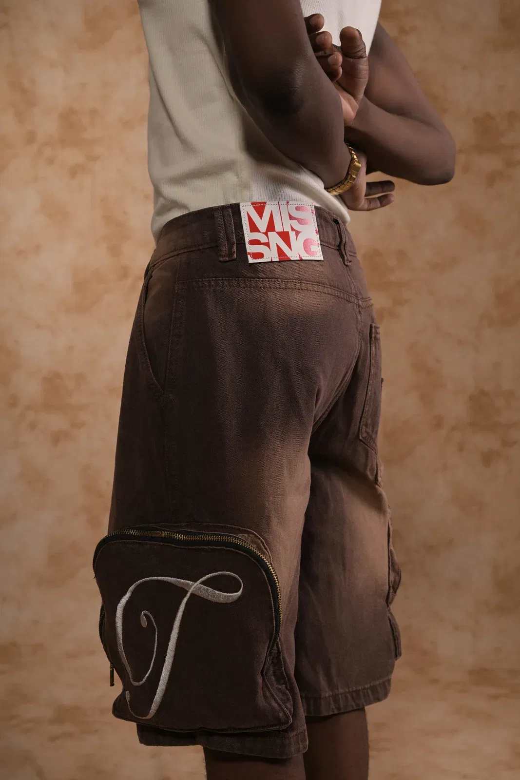 MOCHA JORTS BY MISSNG TILE