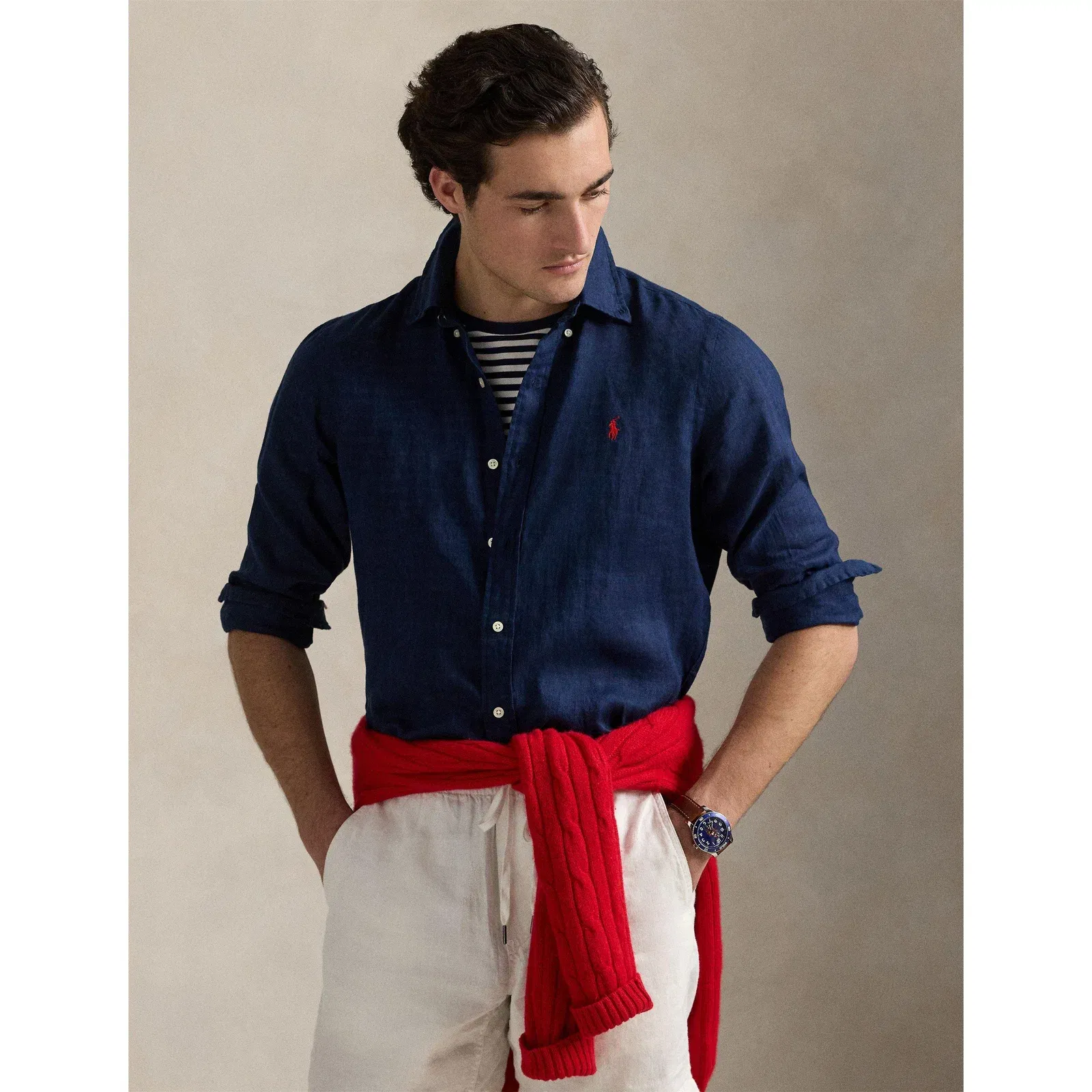 Linen Long Sleeve Shirt