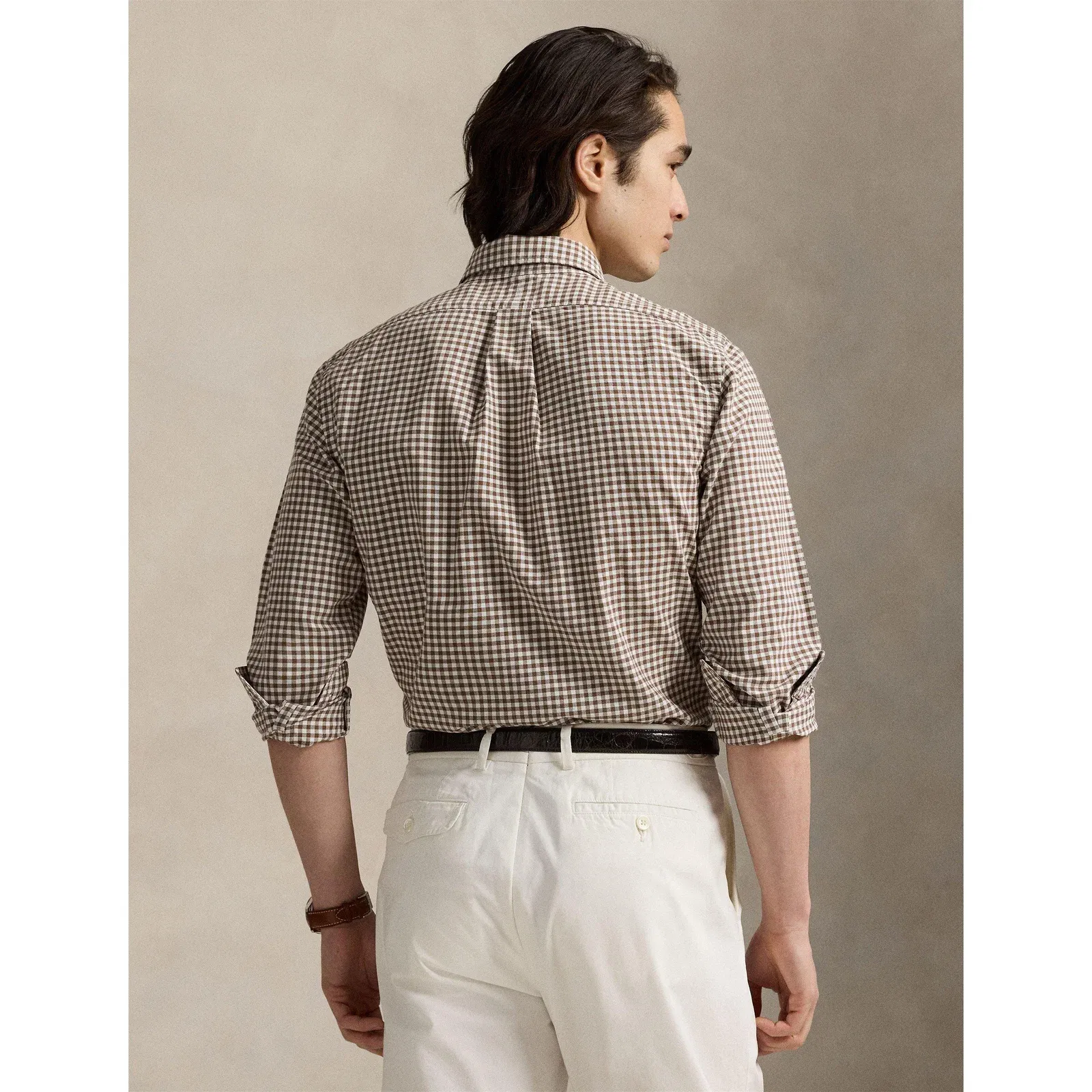 Oxford Patterned Long Sleeve Shirt