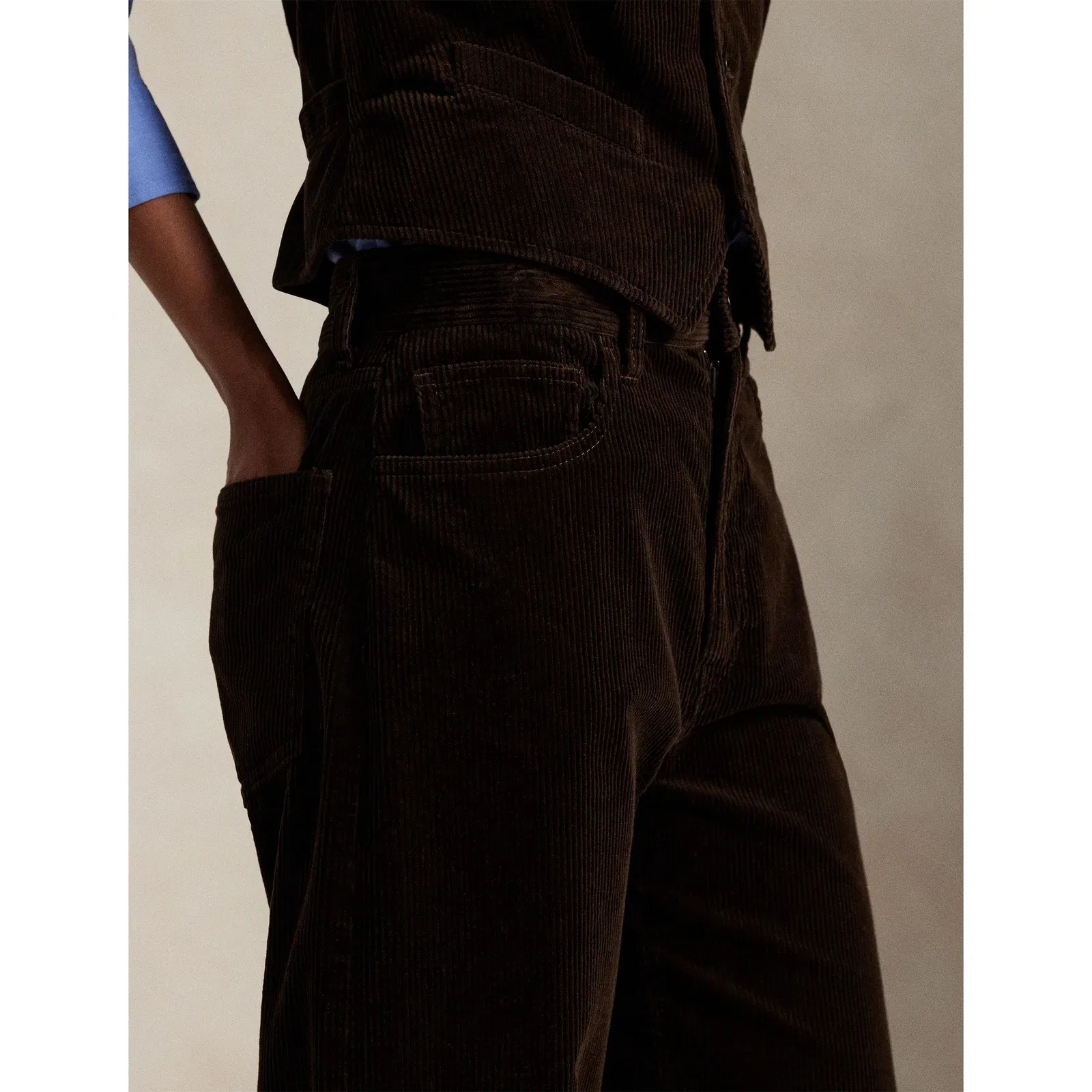 Cord Tailored Trousers