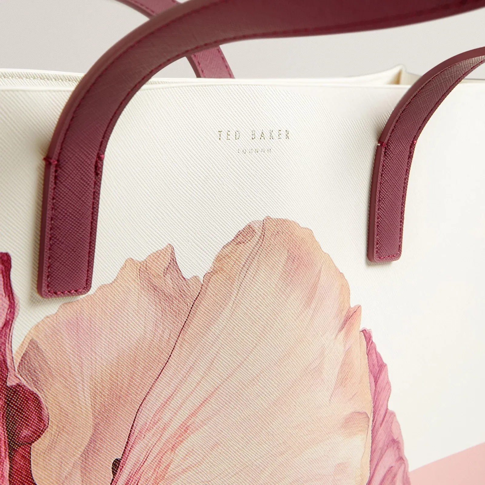 Ted Baker Floral Graphic XL Icon Tote Bag
