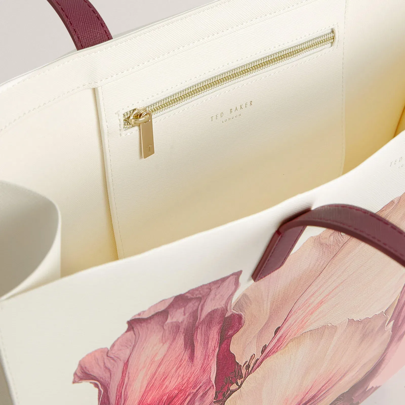 Ted Baker Floral Graphic XL Icon Tote Bag
