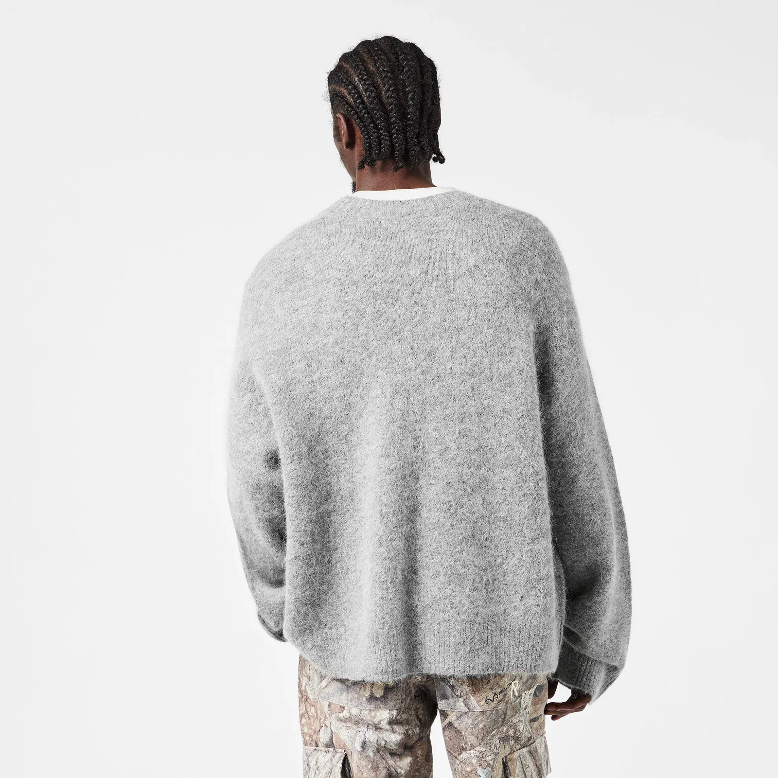 Rep R Knitted Crew Neck Jumper