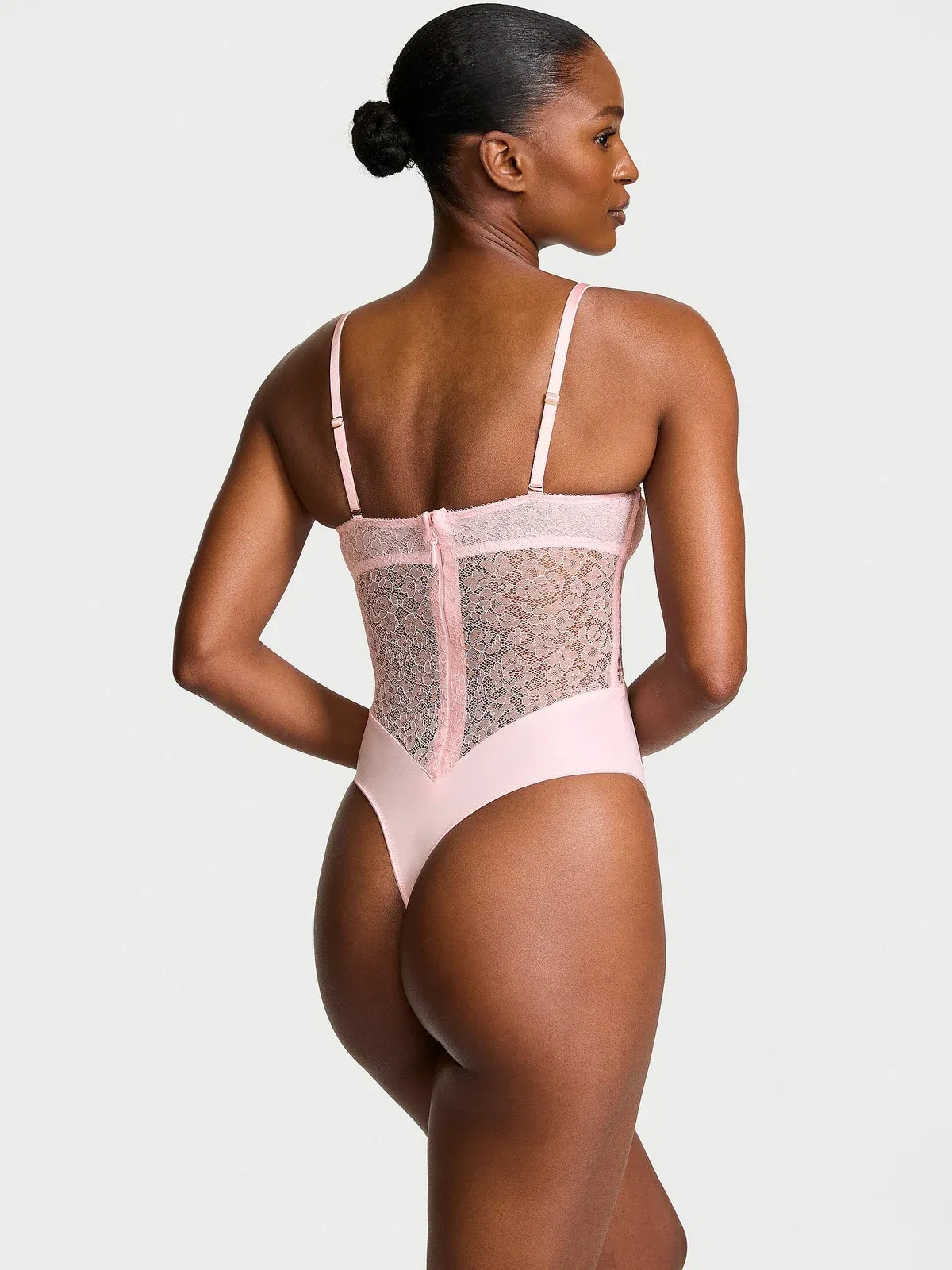 Tease Lace Corset Bodysuit
