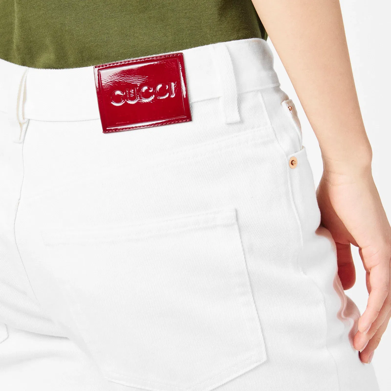 Cropped Flare Jeans