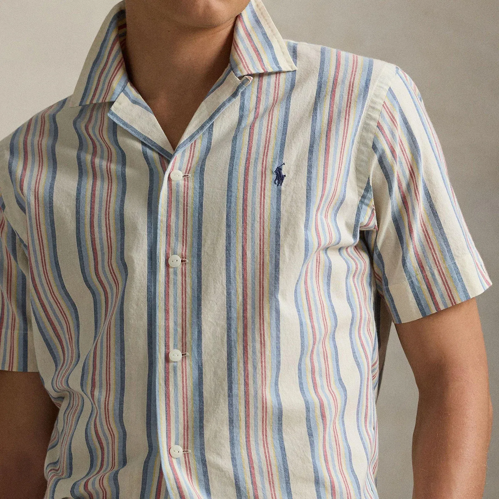 Short Sleeve Striped Shirt