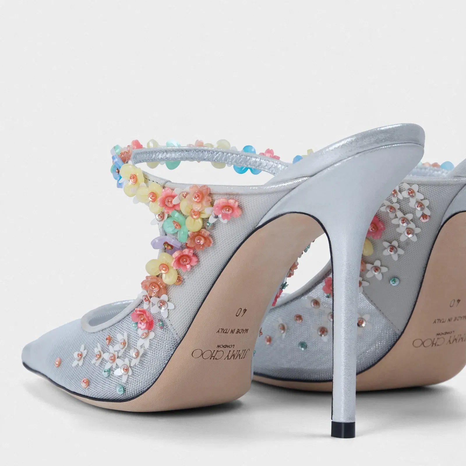 Bing Daisy Slip-On Heeled Mules