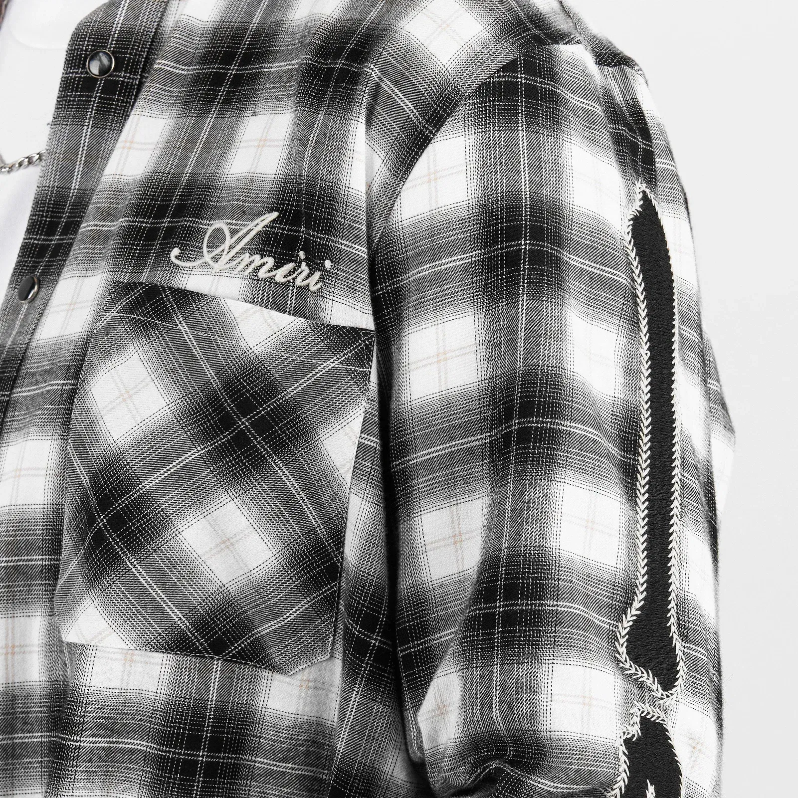 Bones Long Sleeve Flannel Shirt