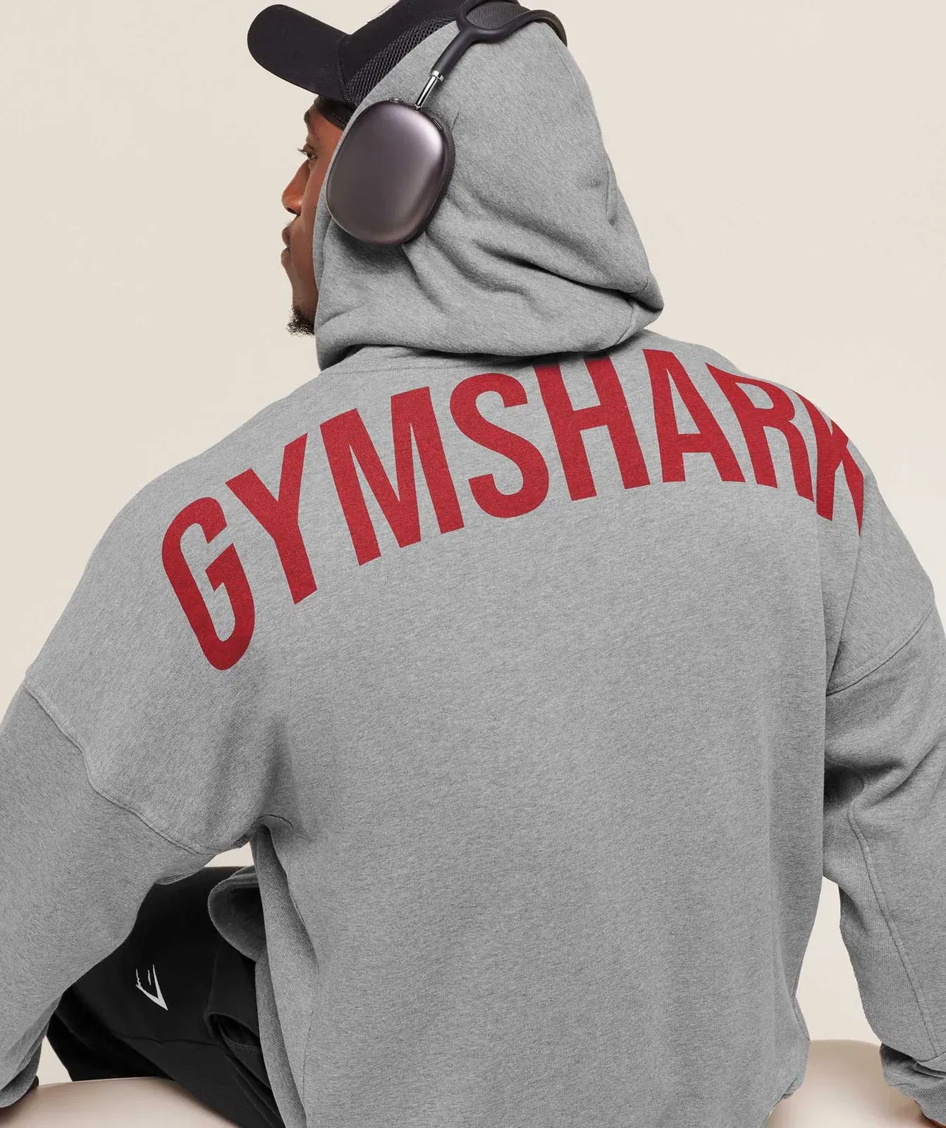 Gymshark Power Zip Up Hoodie - Charcoal Core Marl