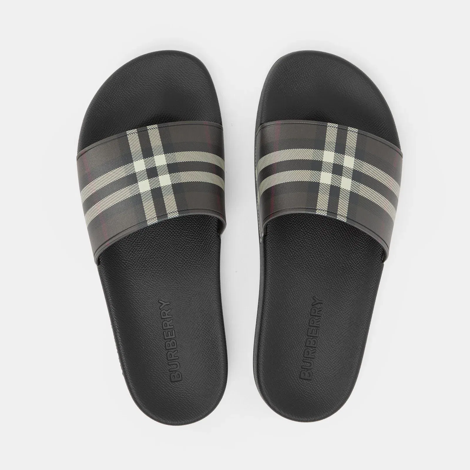 Vintage Check Furley Sliders