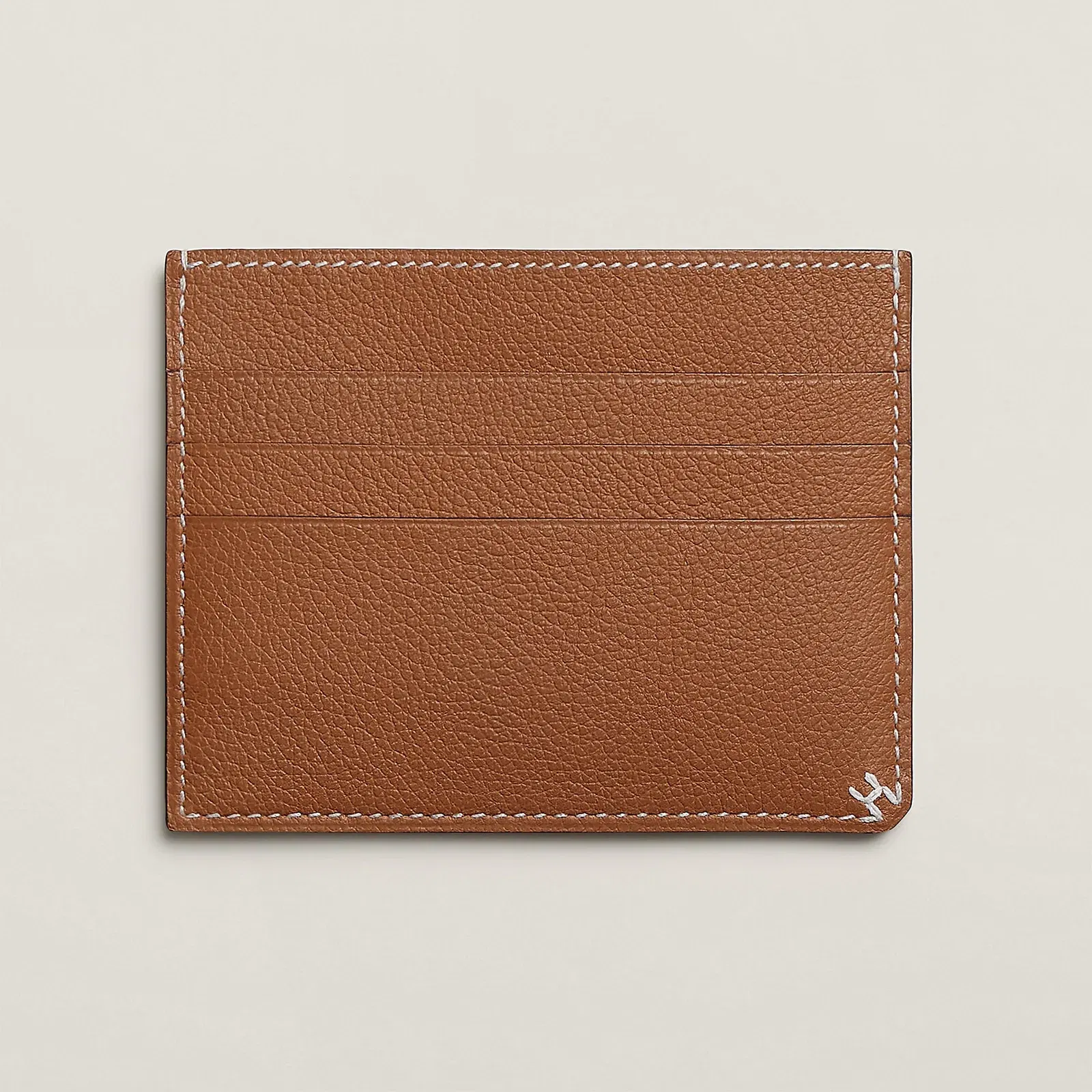 Hermes H Sellier Card Holder Noir