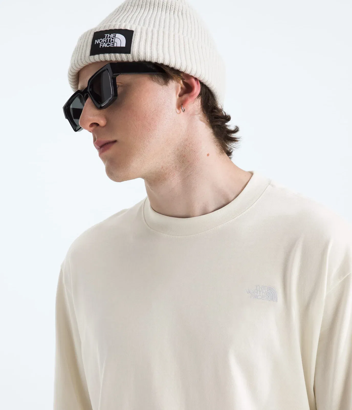 The North Face Men’s TNF™ Essential Simple Dome Oversize Short-Sleeve Tee White Dune