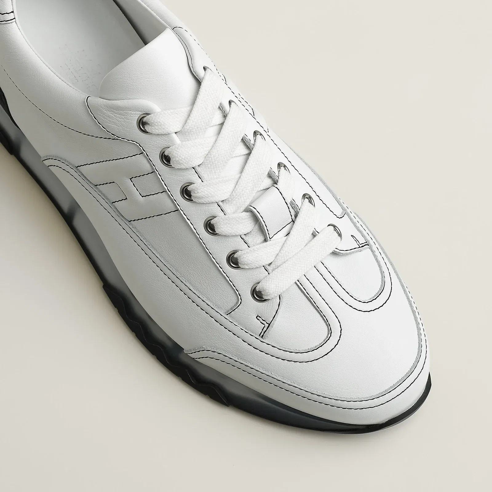 Hermes Trail Sneaker Blanc