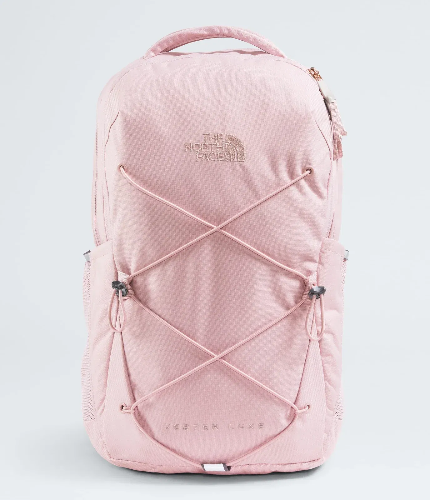 The North Face Women’s Jester Luxe Backpack Metal Pink-Burnt Coral Metallic