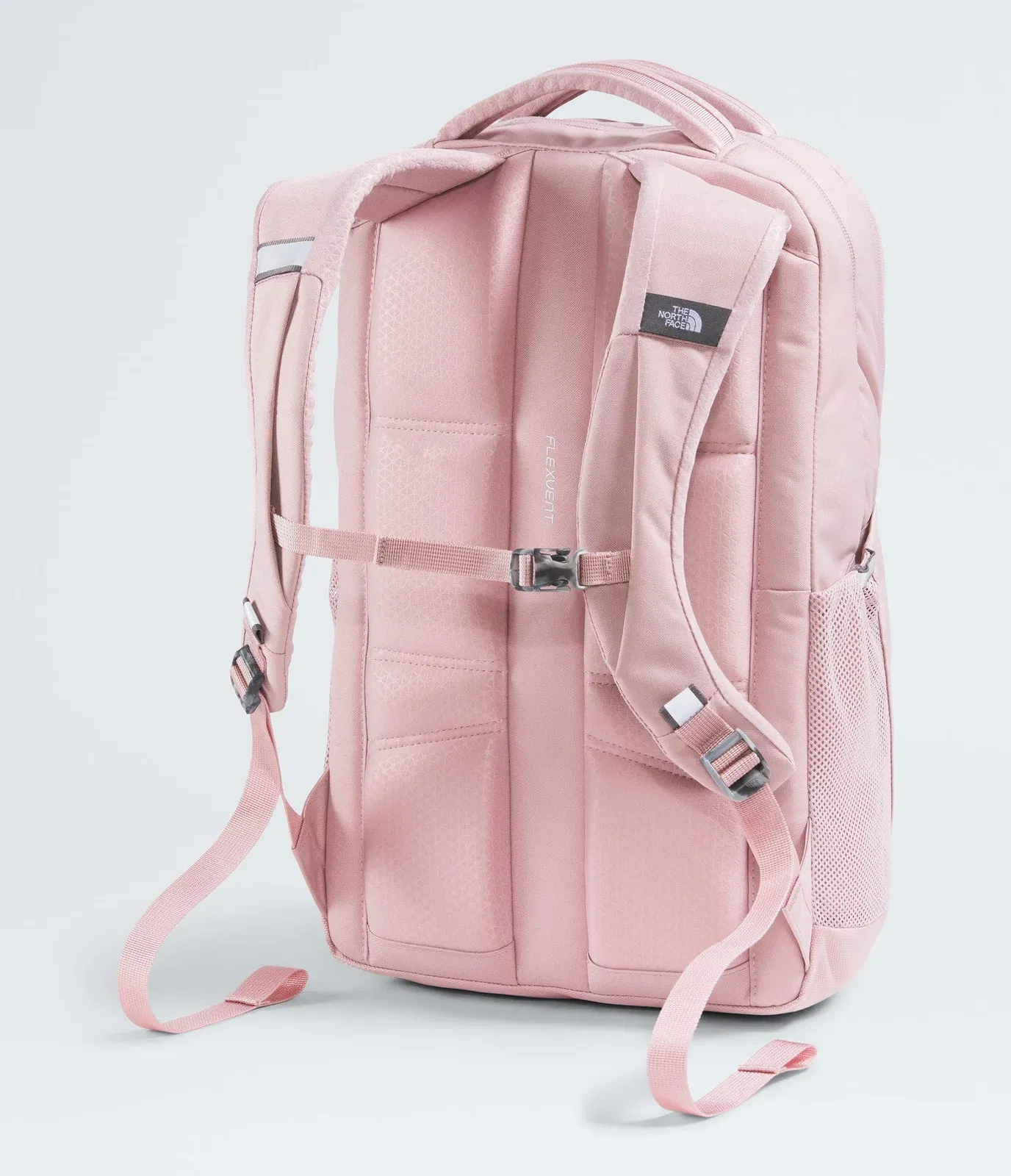 The North Face Women’s Jester Luxe Backpack Metal Pink-Burnt Coral Metallic