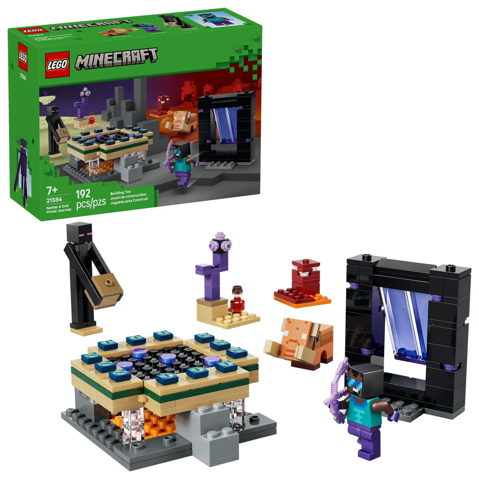 Lego Nether End Portal Journey