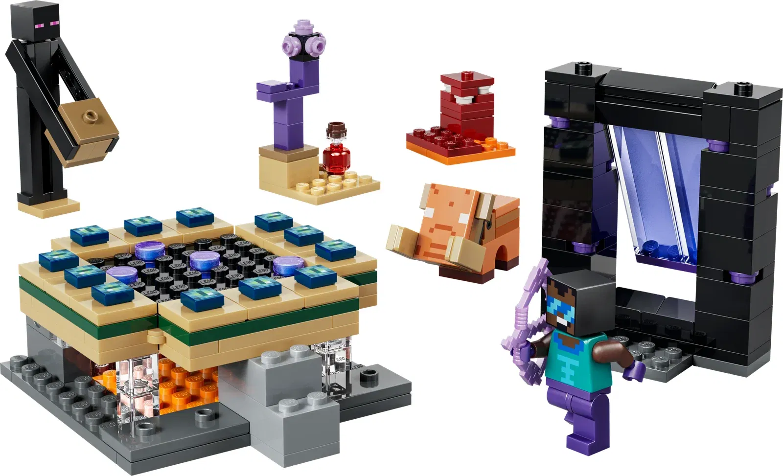 Lego Nether End Portal Journey